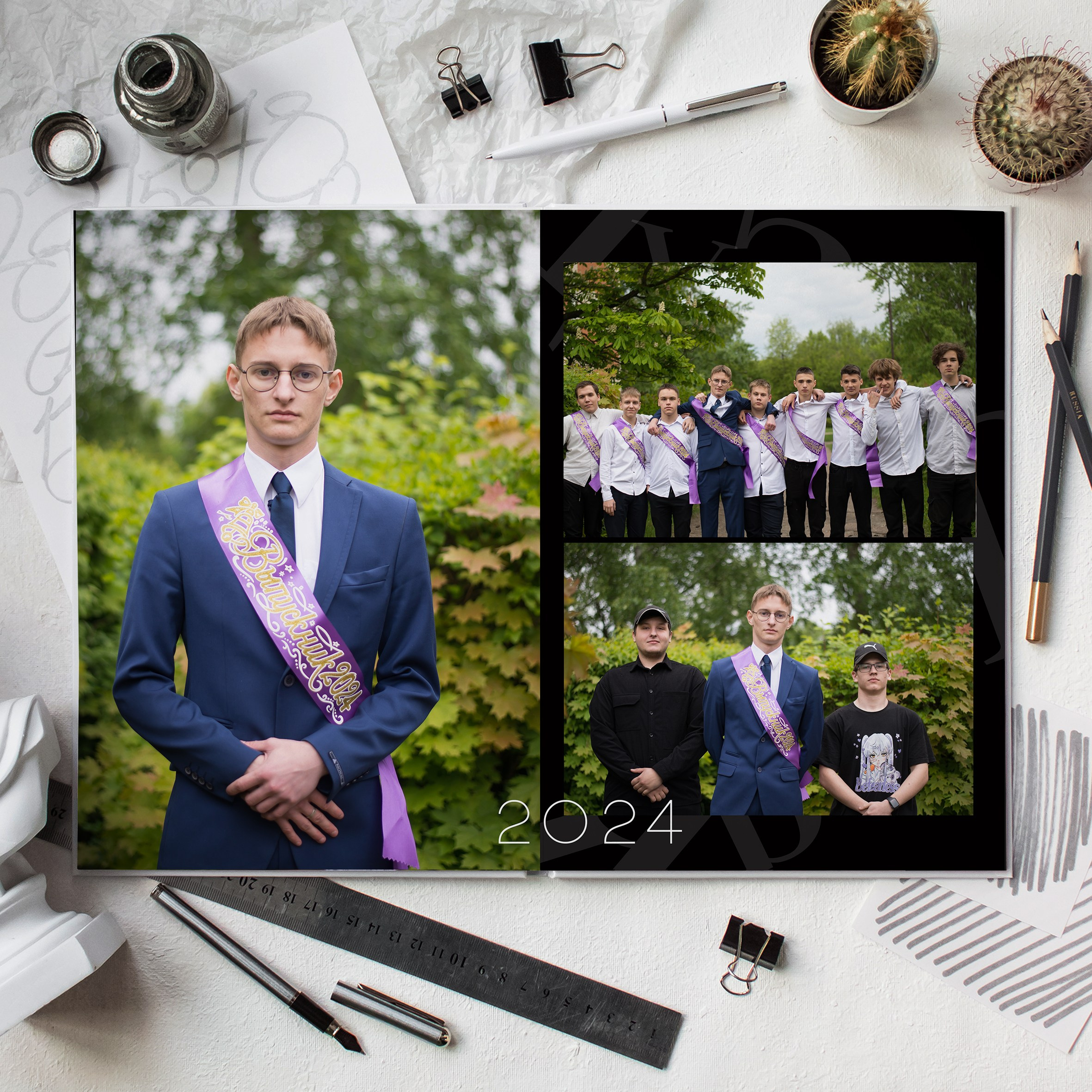 Выпускные альбомы 9-11 класс. Фотограф в Новомичуринске Наталья Малиновская