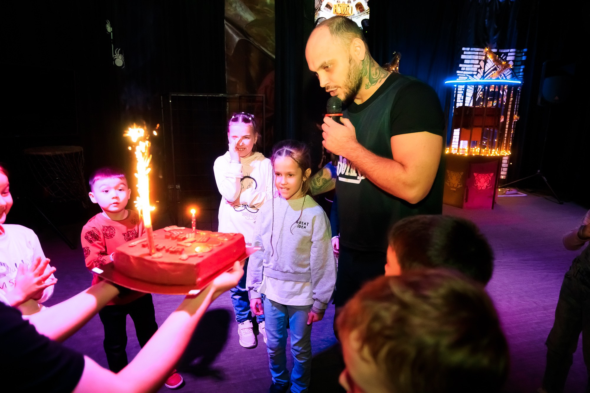 Фотосъемка детского дня рождения на квесте. Фотограф в Саратове Ольга Мазлова