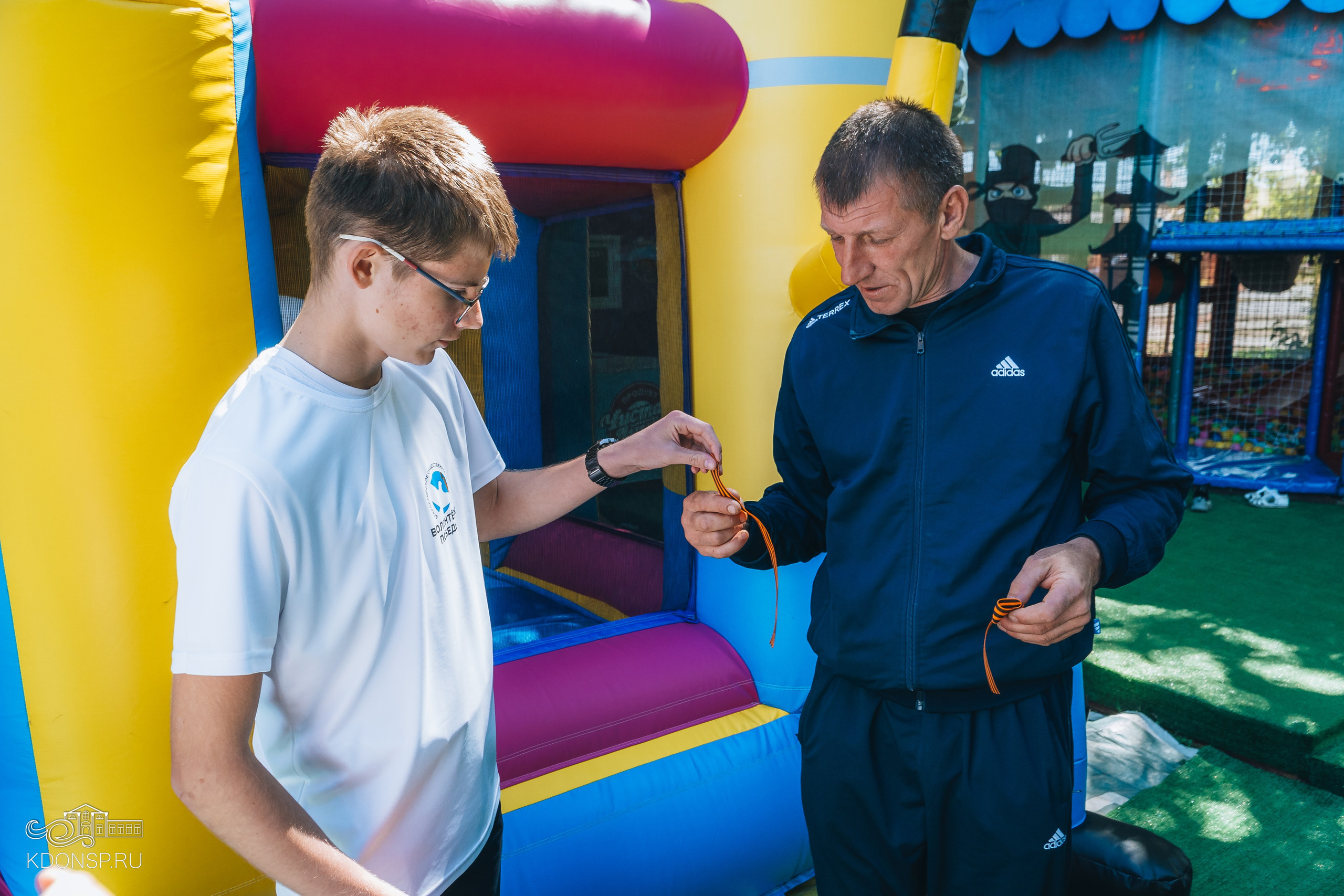«Георгиевская ленточка». Новотитаровский Дом культуры