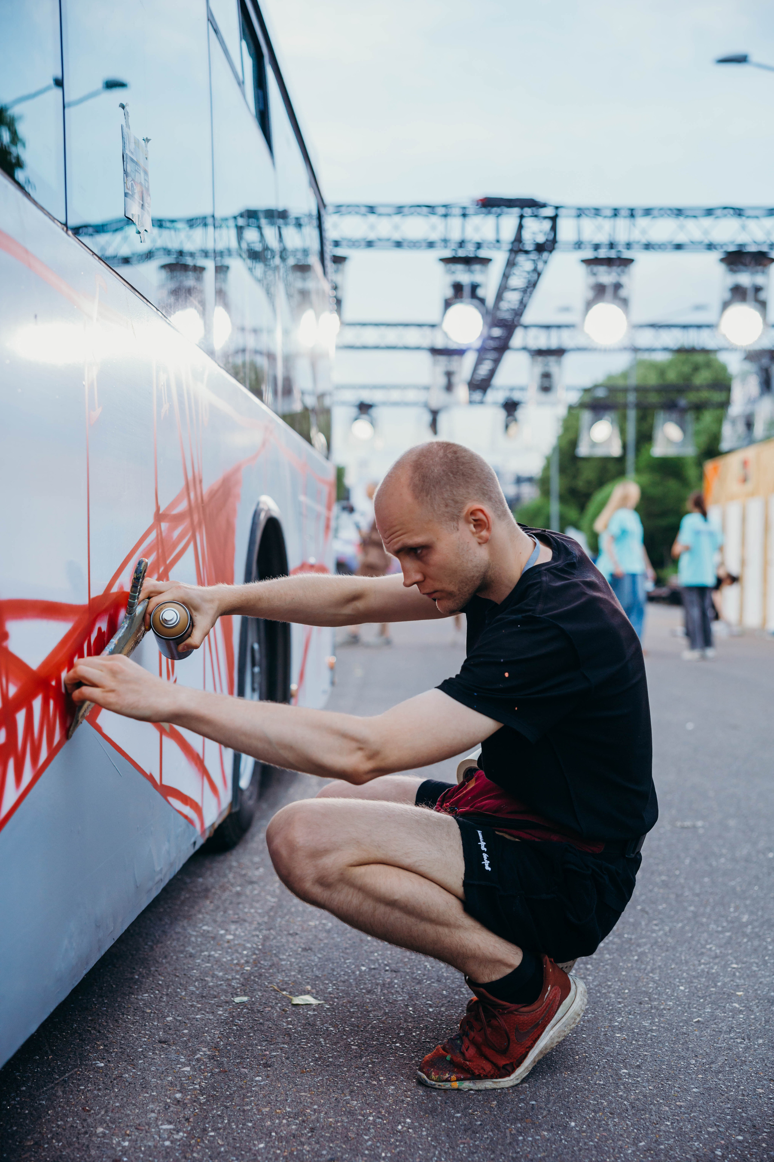Выпускной в парке Горького Июль 2023. Фотограф Петрова Мария