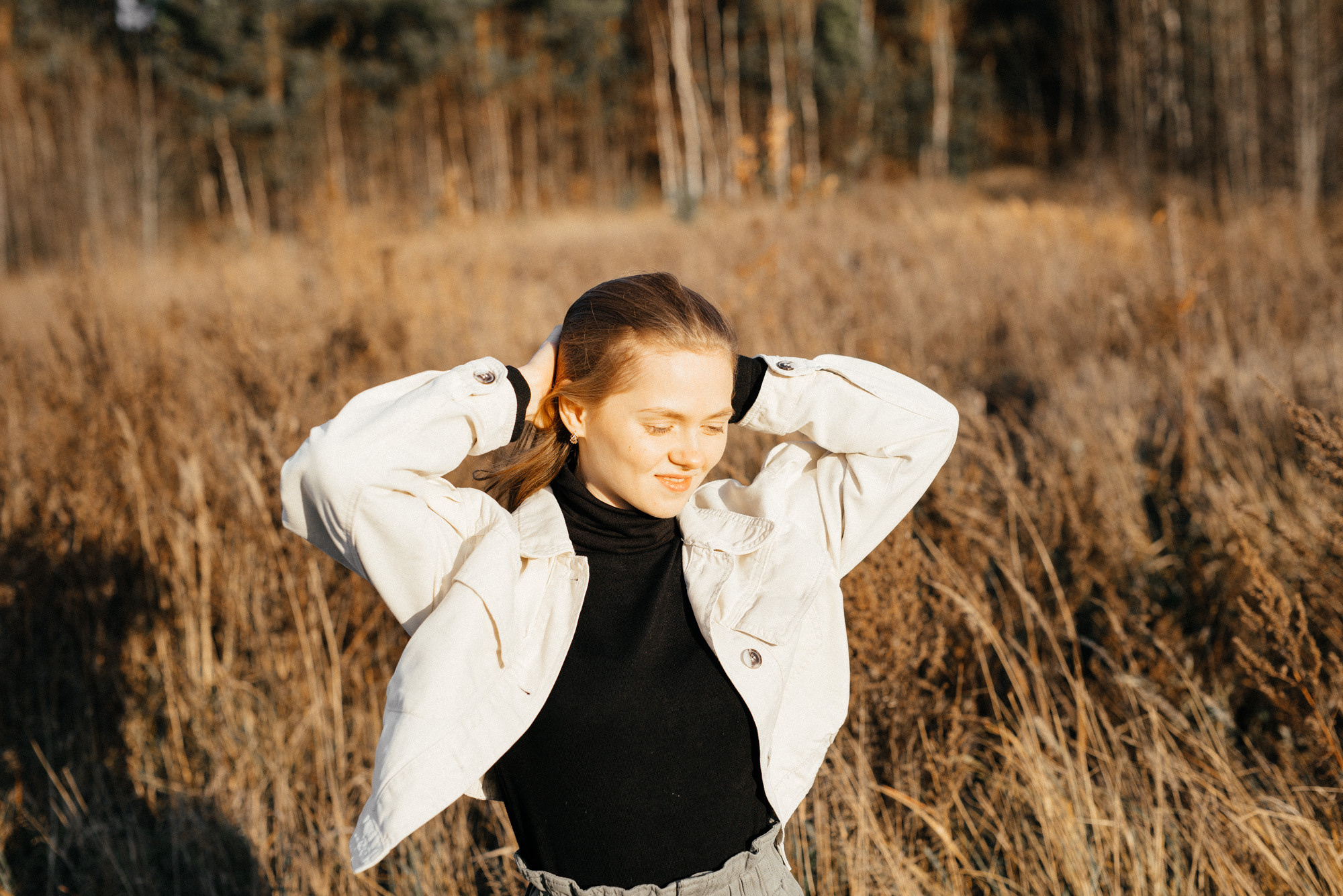 Портретная съемка на природе