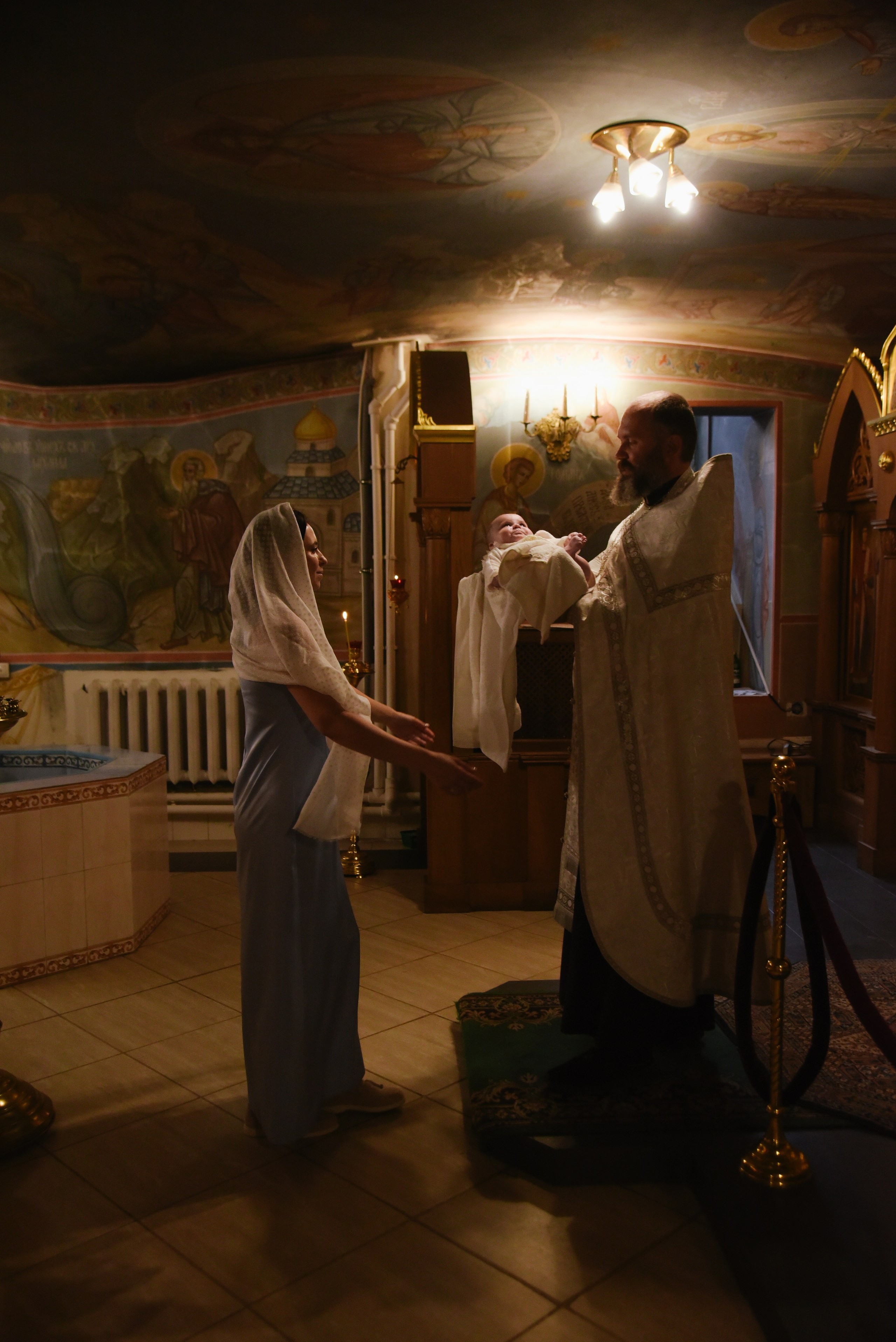Крещение Ксении. Фотограф Лола Волна, город Москва