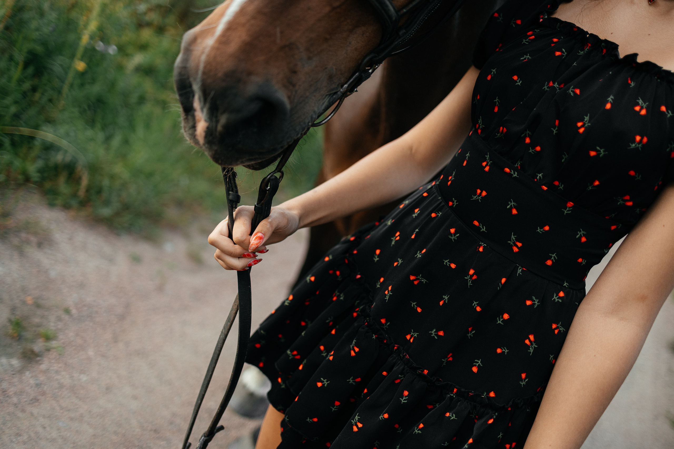 Даша/конюшня. Фотограф в Выборге и Санкт-Петербурге Маша Гуляева