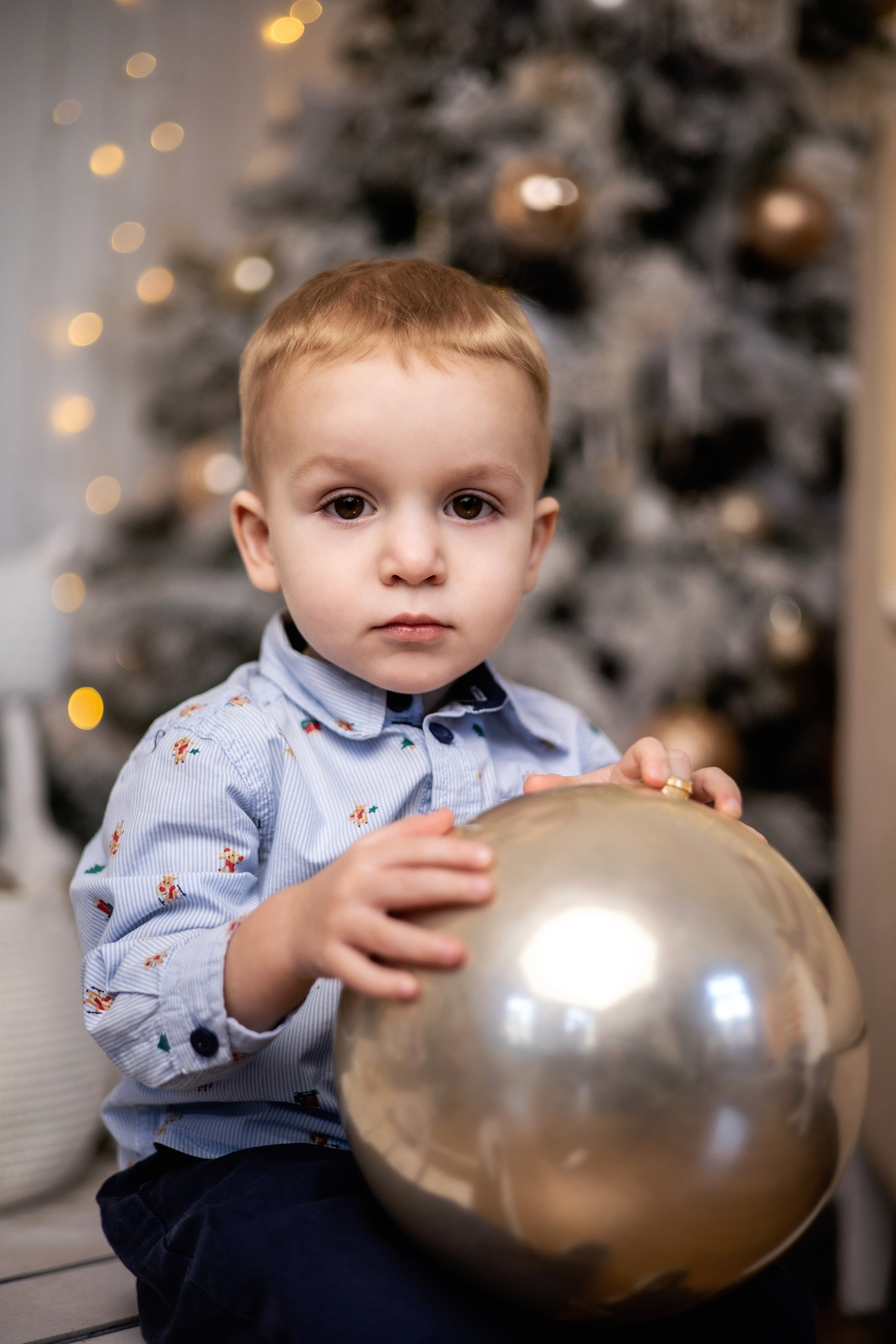 Новогодняя съемка — Игорь, Катя и дети. Фотограф Надежда Лукьянова