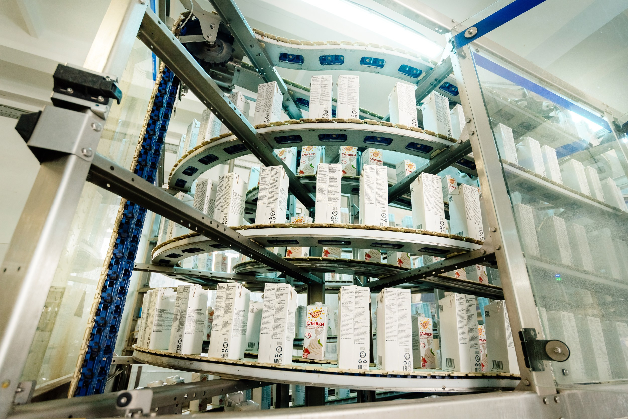 Молокозавод. Город Кропоткин, Краснодарский край. Промышленный фотограф в Ростовской области Владимир Яковенко