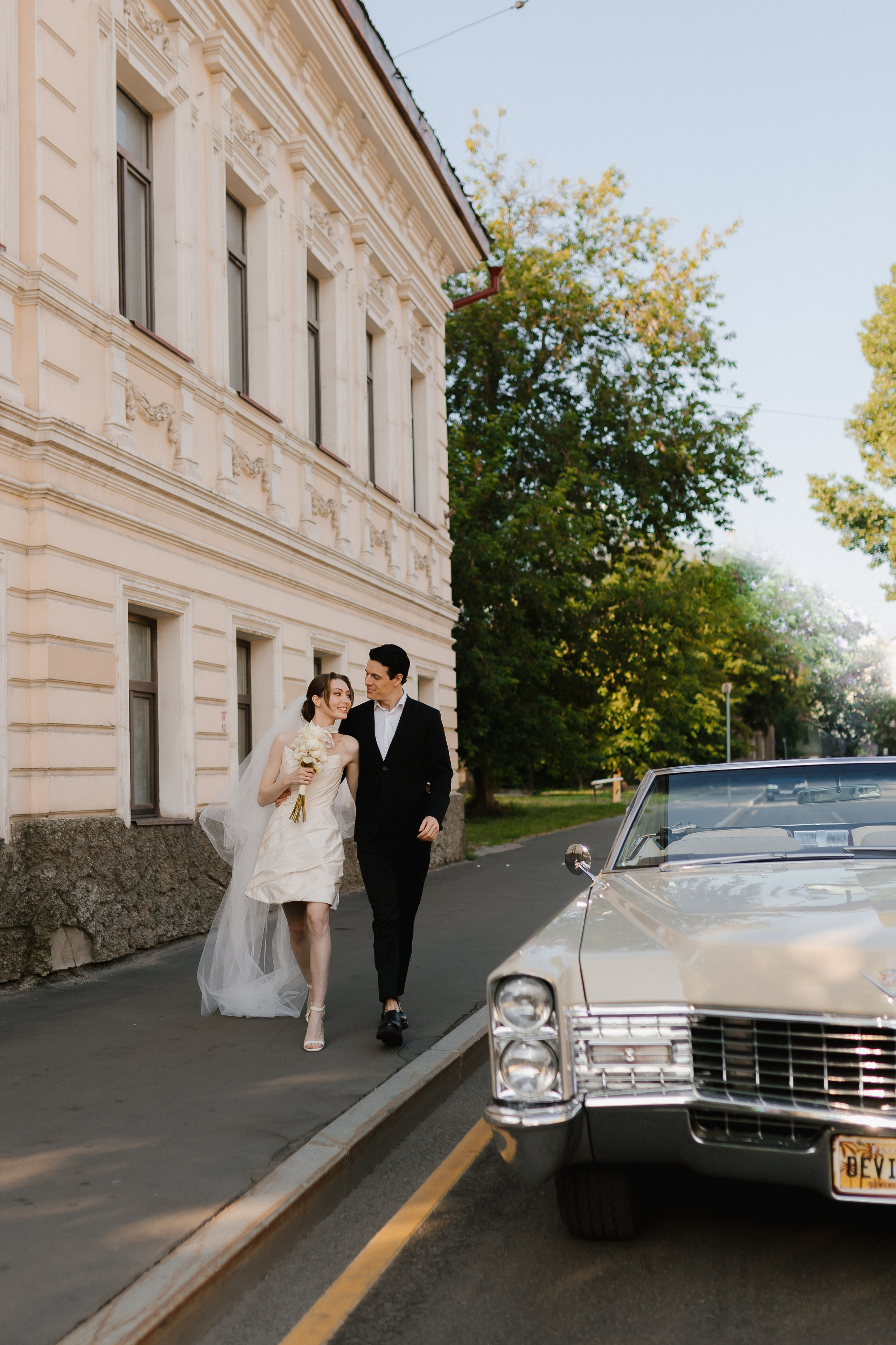 Свадебная прогулка в центре Москвы. Фотограф и видеограф в Мурманске, Москве Екатерина Нечаева