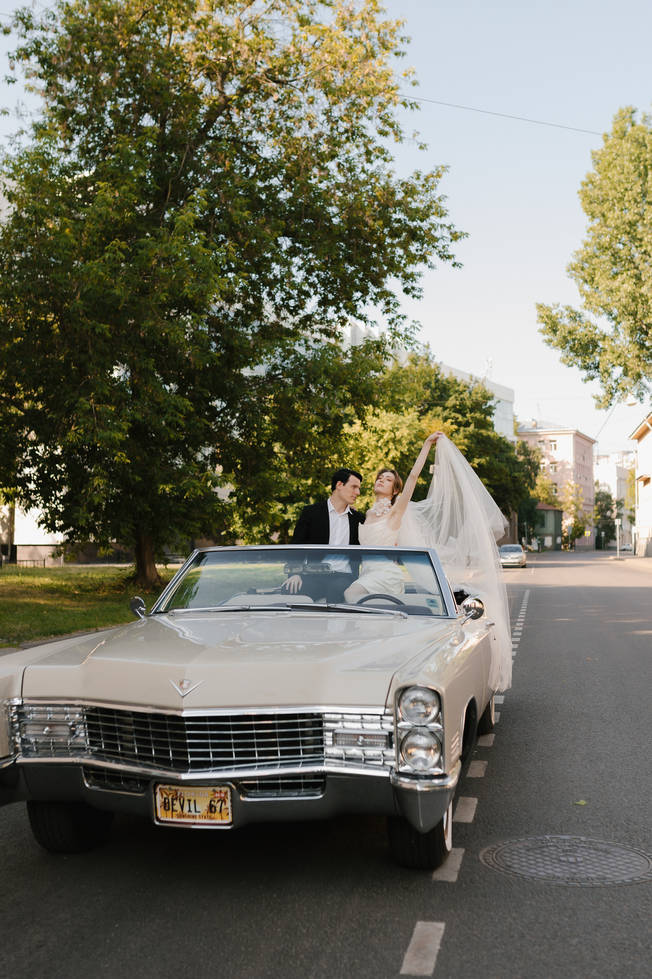 Свадебная прогулка в центре Москвы. Фотограф и видеограф в Мурманске, Москве Екатерина Нечаева