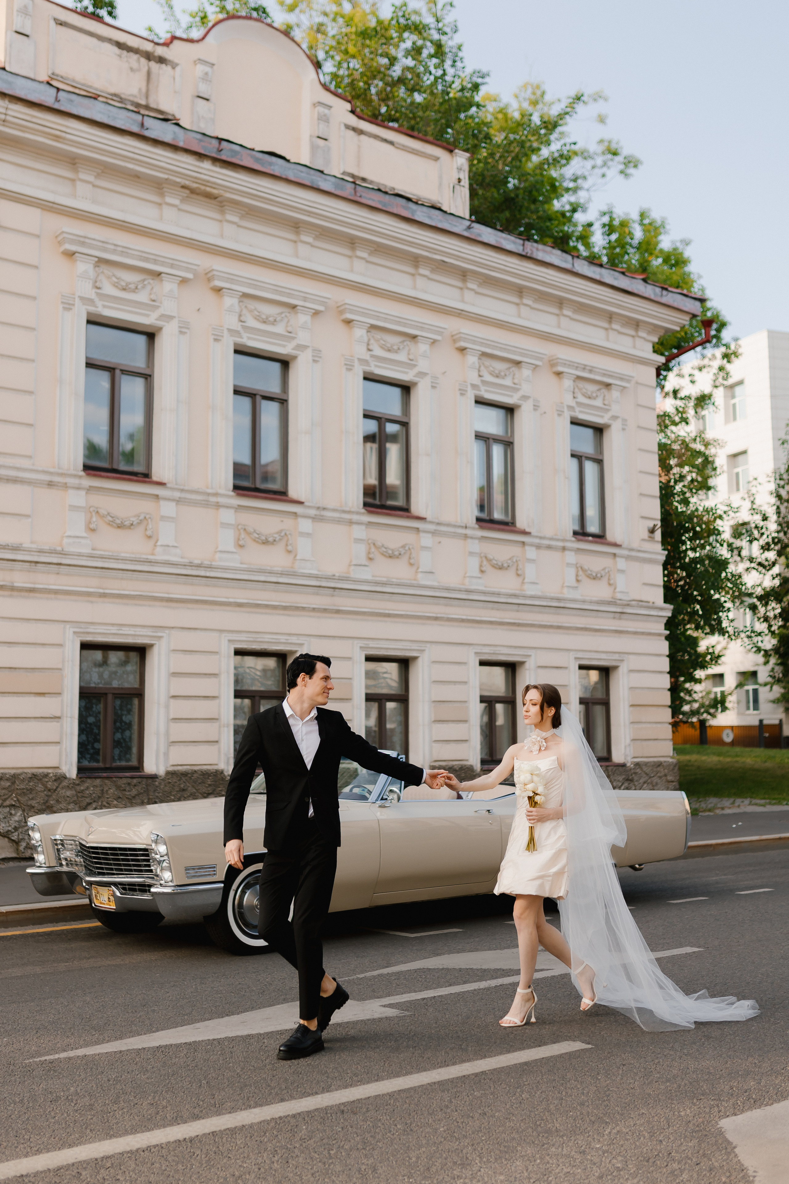 Свадебная прогулка в центре Москвы. Фотограф и видеограф в Мурманске, Москве Екатерина Нечаева
