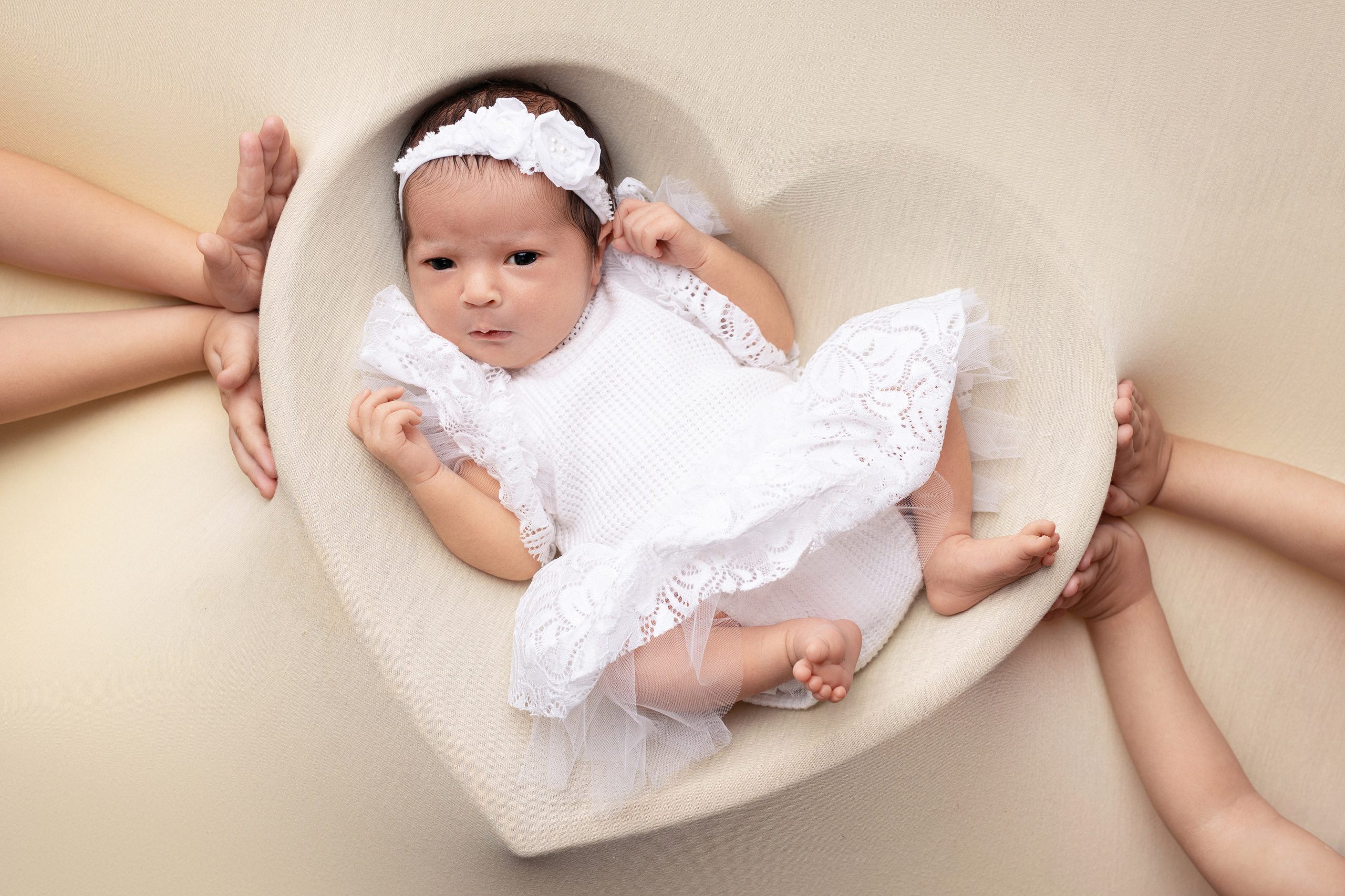 Newborn девочки. Фотограф новорожденных Модяева Ирина