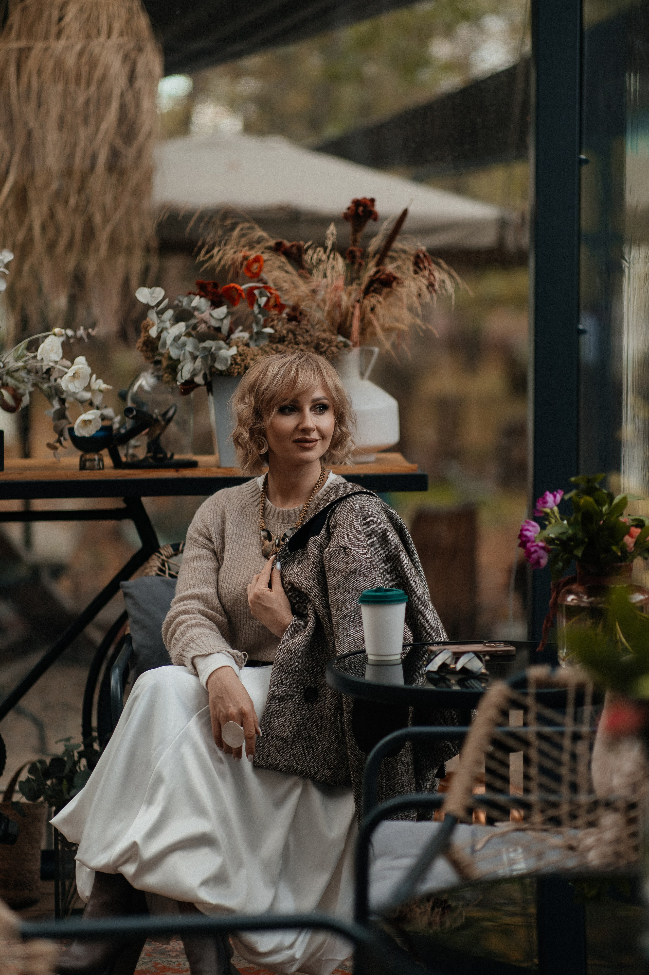 Маша и осень