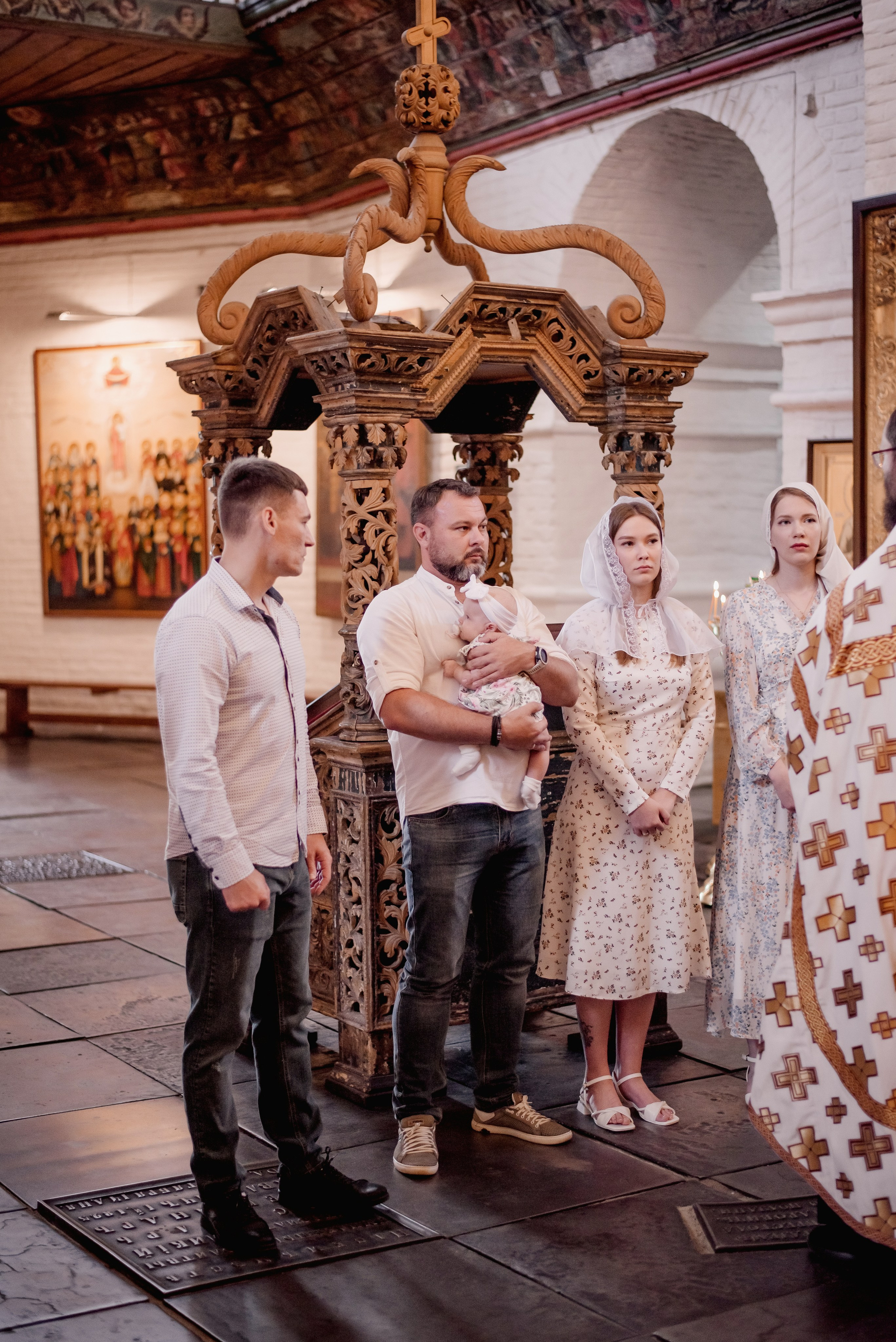 Таинство Крещения Евы, ст. Старочеркасская. Семейный фотограф в Новочеркасске Виктория Громова