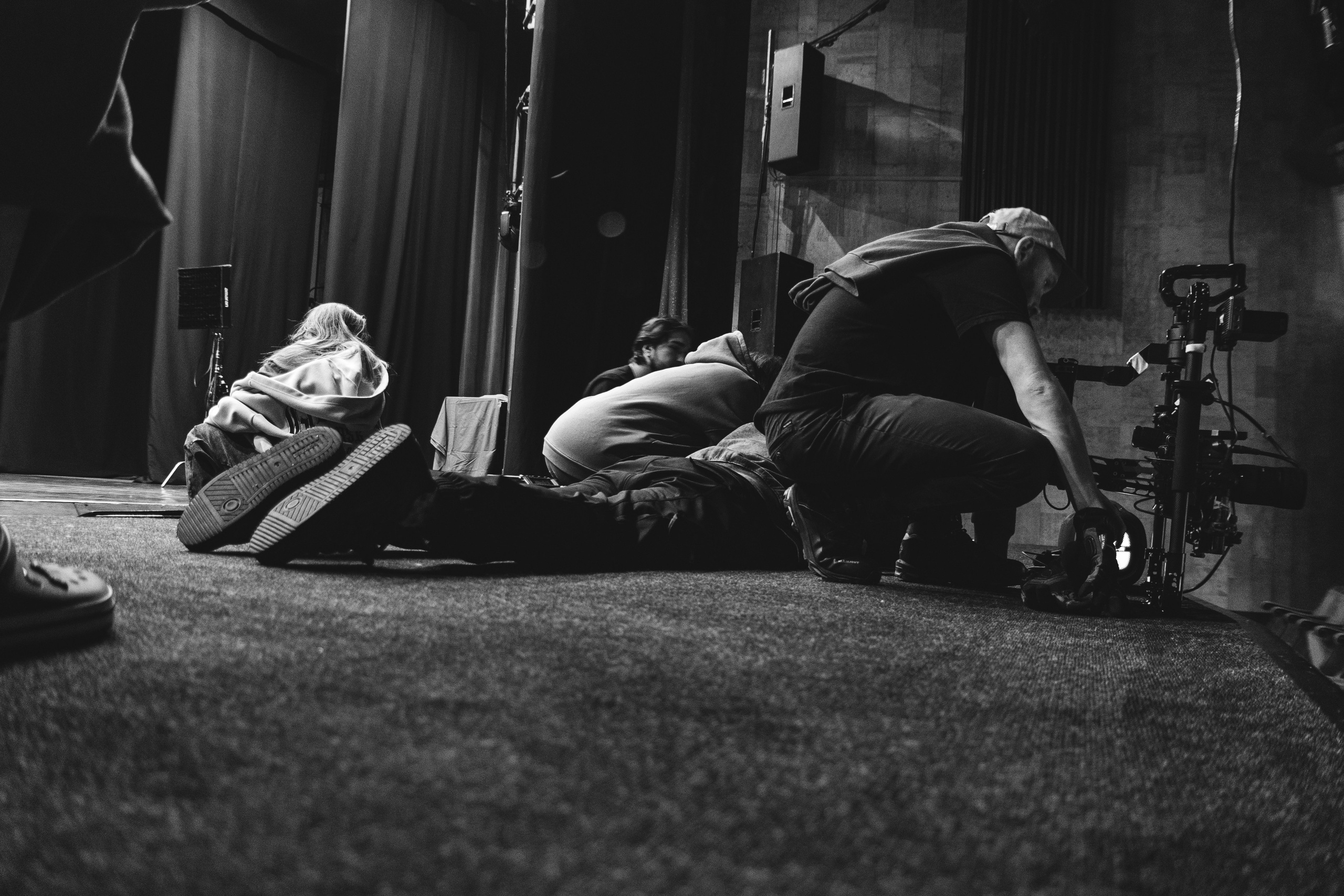 Бэкстеджи. Фотограф Егор Огородов