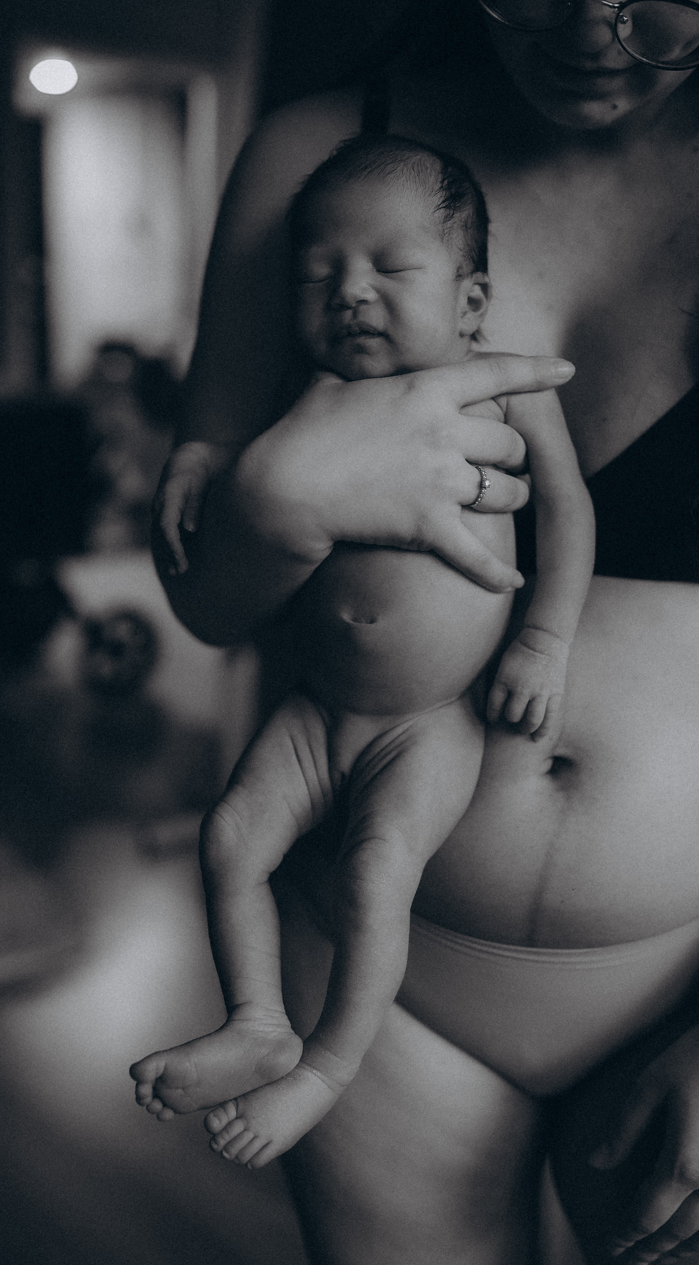 Первая фотосессия новорождённой Ники. Семейный фотограф в Москве и Люберцах Юлия Гуськова