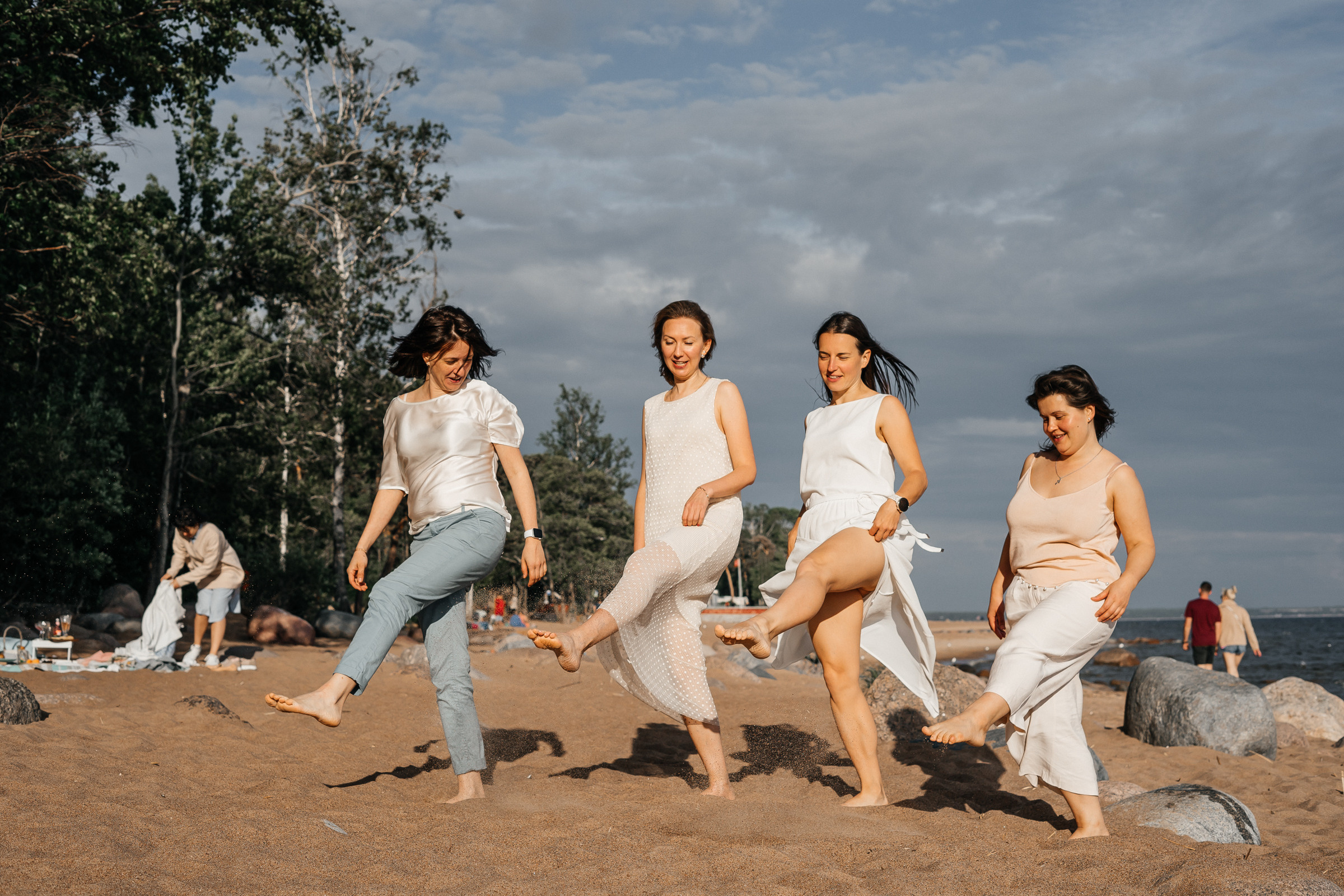 Девичник на финском заливе. Ольга Брайт Семейный и Контент Фотограф в Санкт-Петербурге