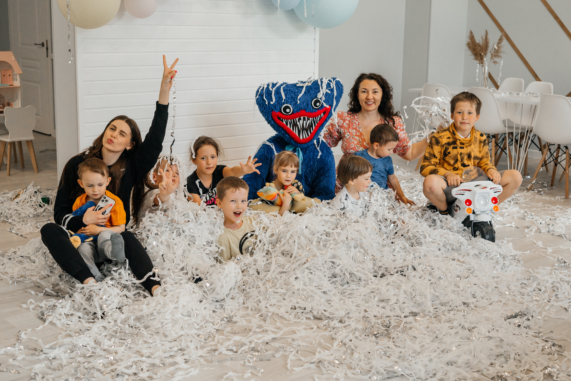 Праздник в детском пространстве. Ольга Брайт Семейный и Контент Фотограф в Санкт-Петербурге
