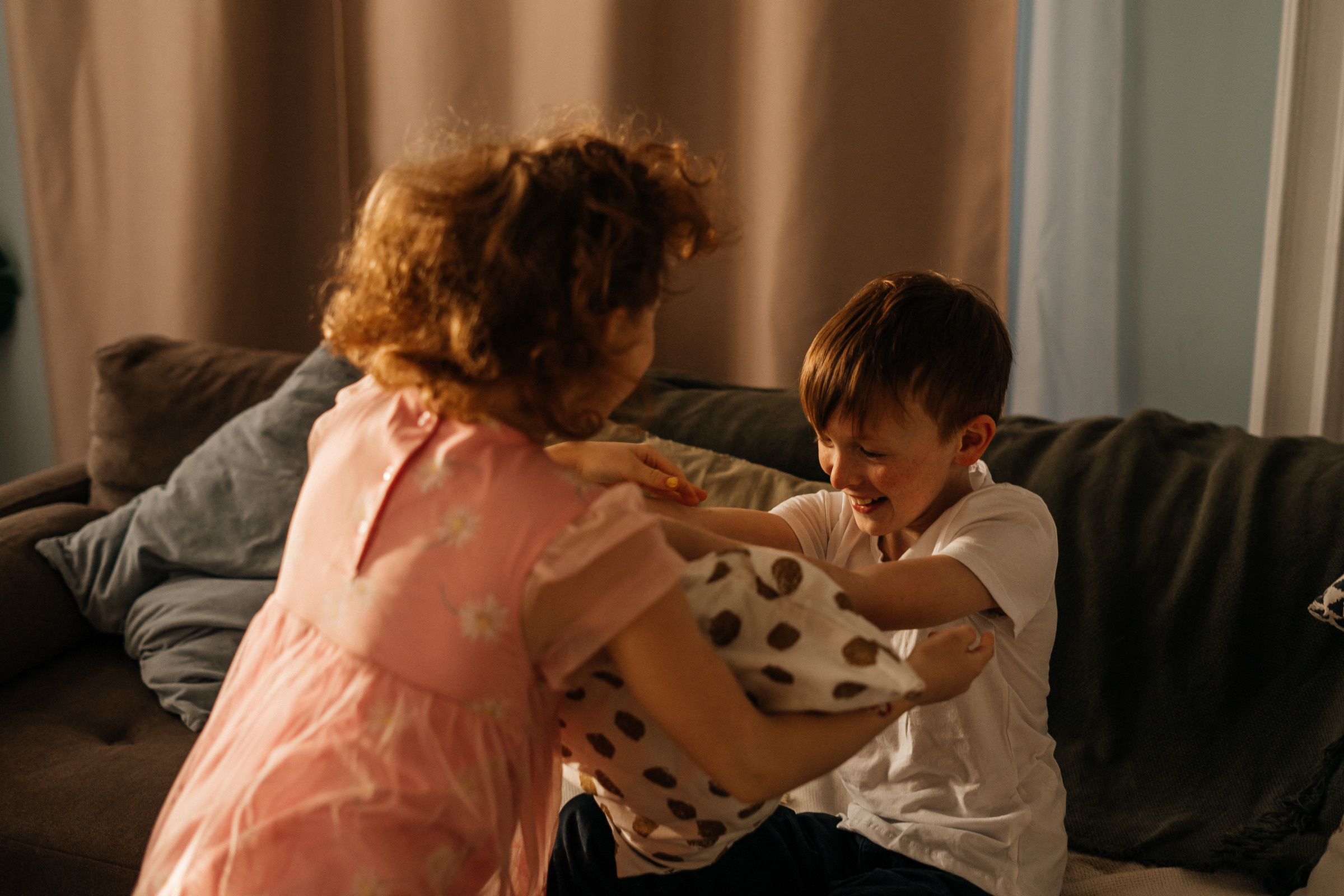 Елена, Олег и маленькие рыжики. Ольга Брайт Семейный и Контент Фотограф в Санкт-Петербурге