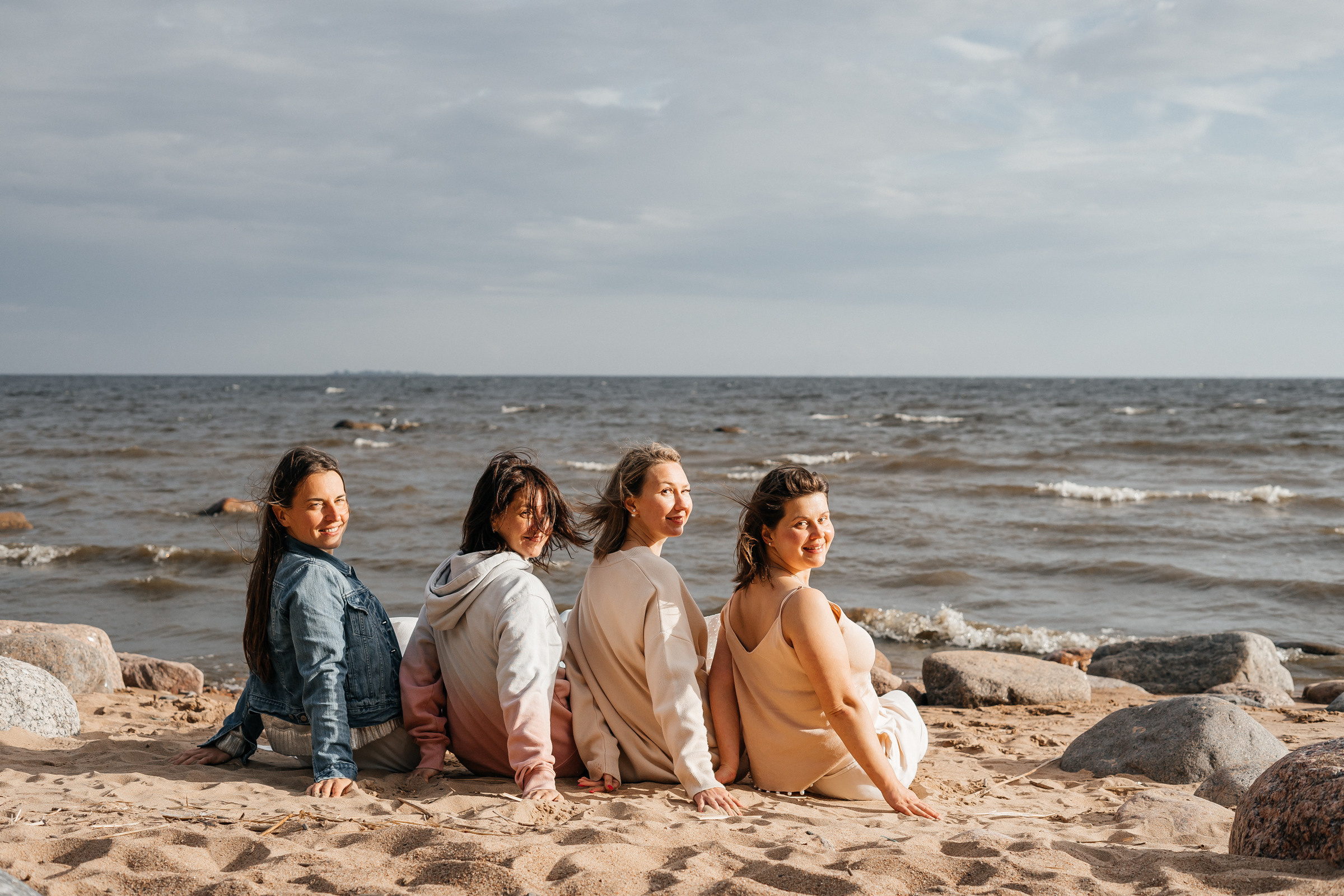Девичник на финском заливе. Ольга Брайт Семейный и Контент Фотограф в Санкт-Петербурге