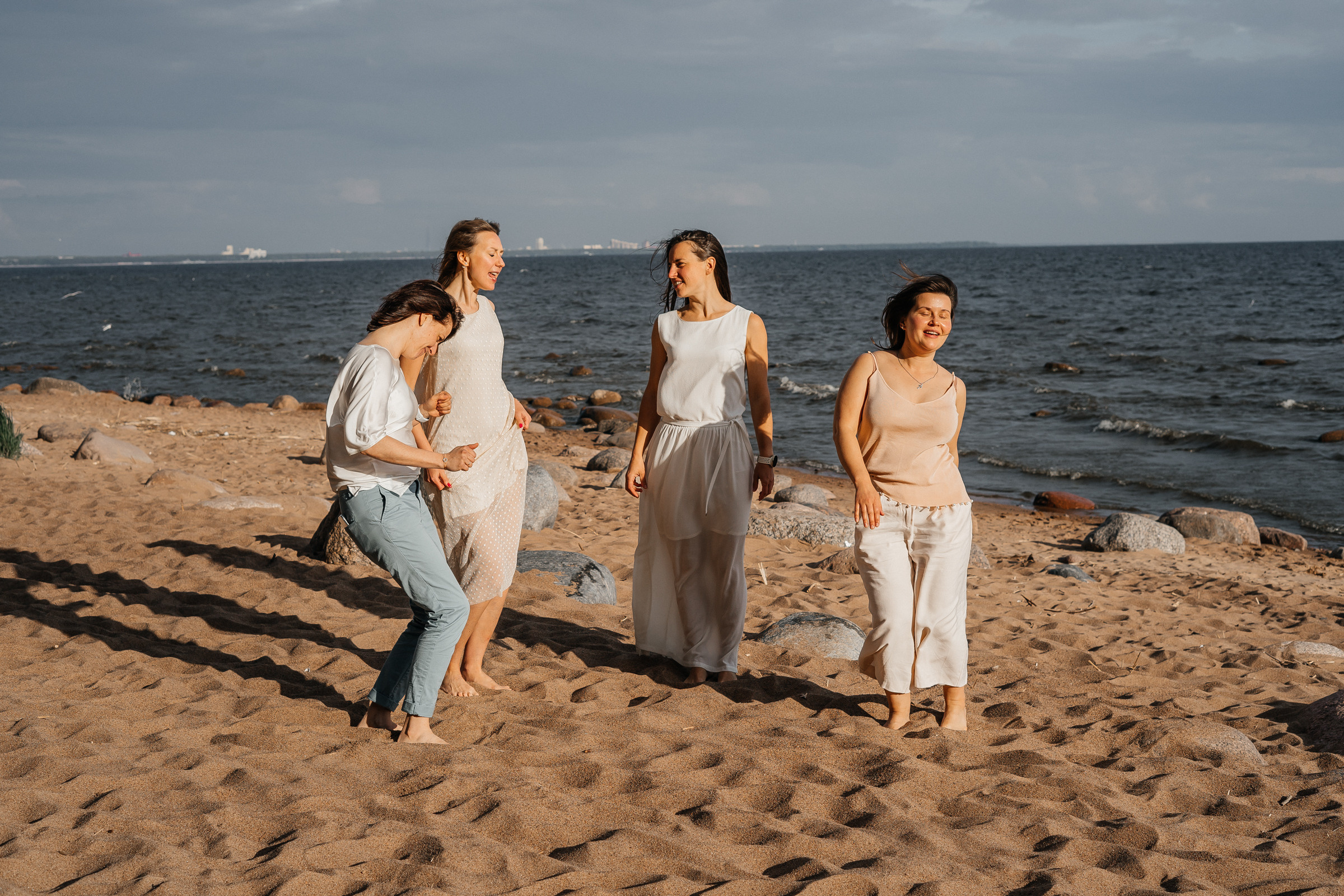 Девичник на финском заливе. Ольга Брайт Семейный и Контент Фотограф в Санкт-Петербурге