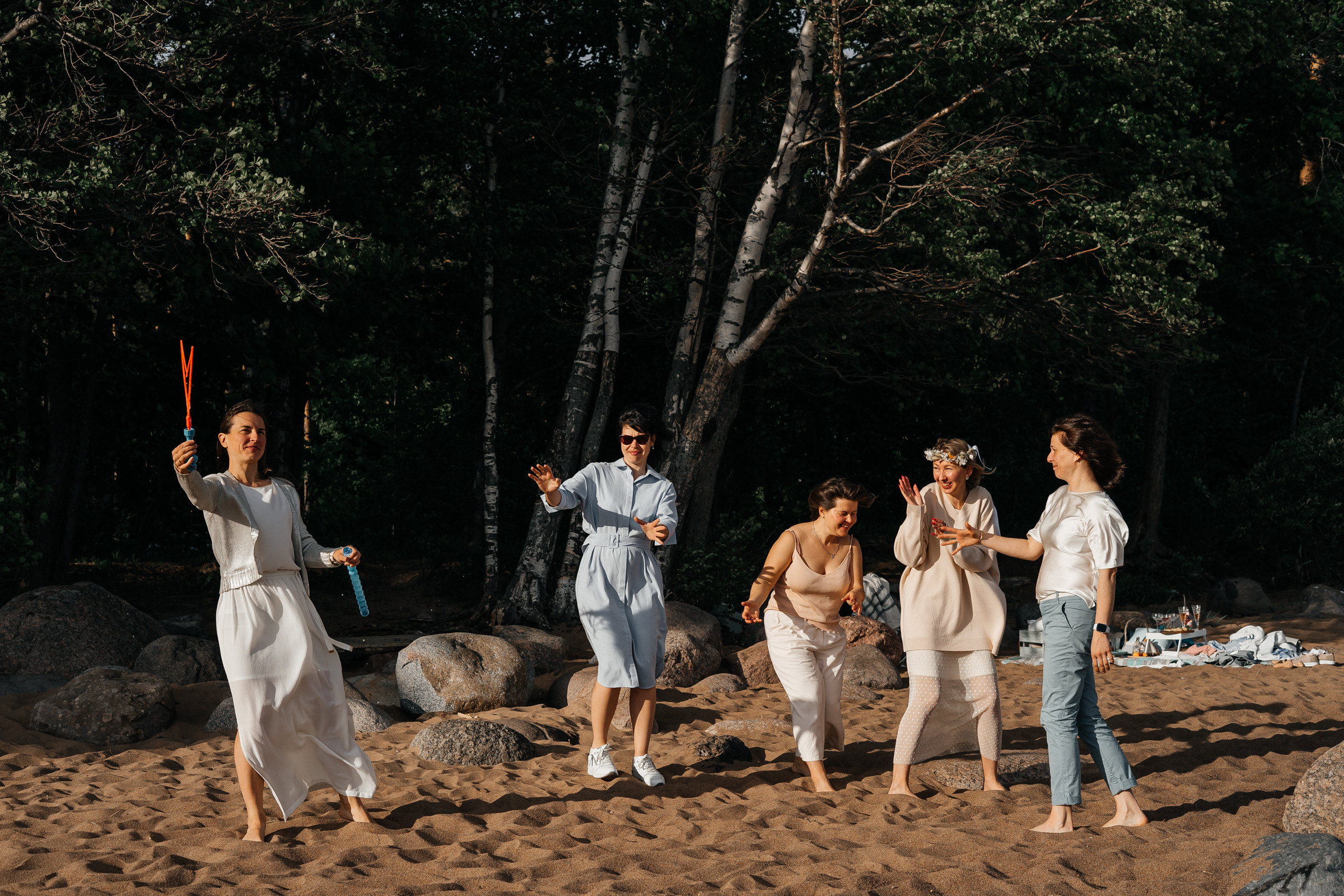 Девичник на финском заливе. Ольга Брайт Семейный и Контент Фотограф в Санкт-Петербурге