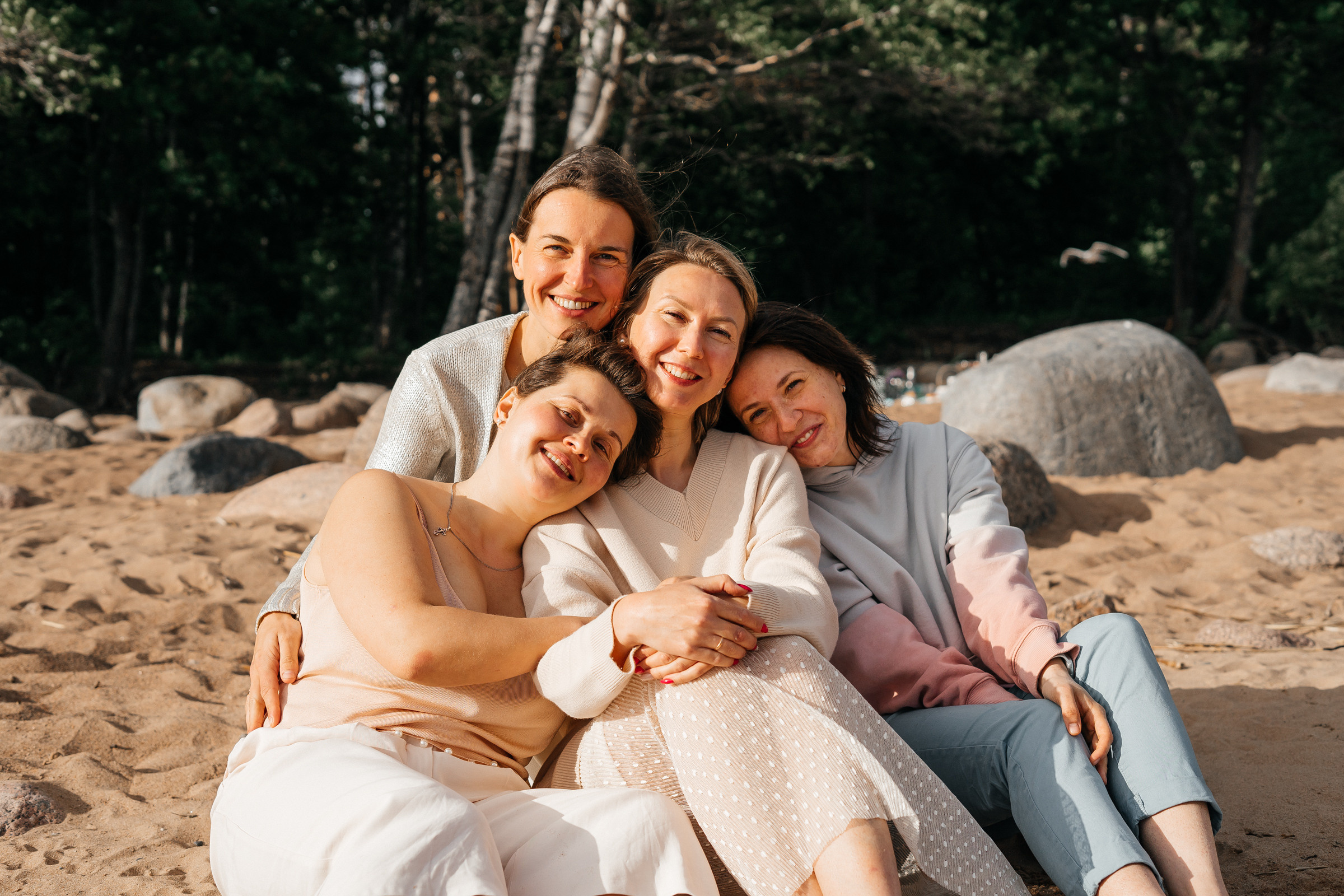 Девичник на финском заливе. Ольга Брайт Семейный и Контент Фотограф в Санкт-Петербурге