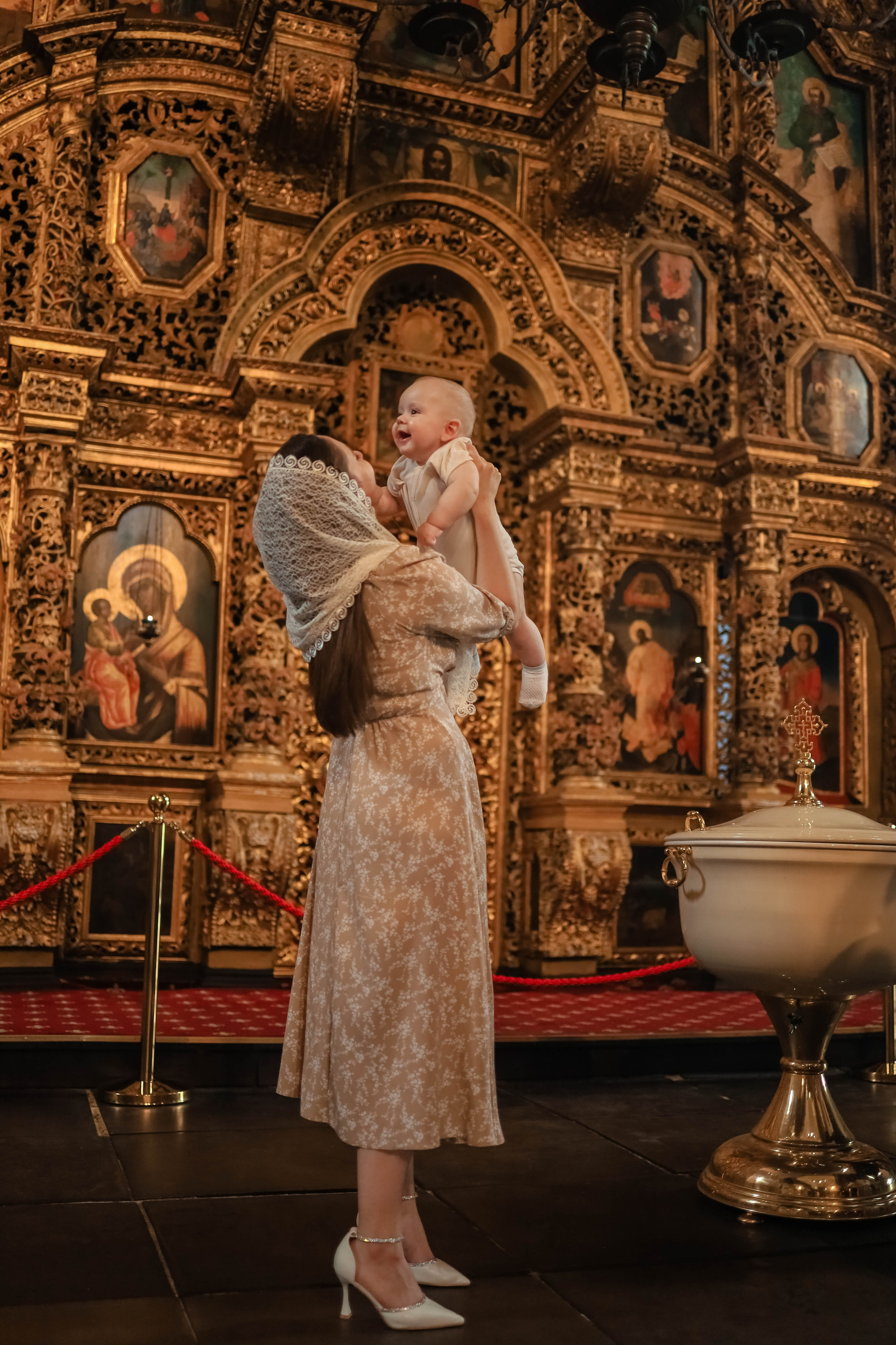 Таинство Крещения. Фотограф Анастасия Болгарь