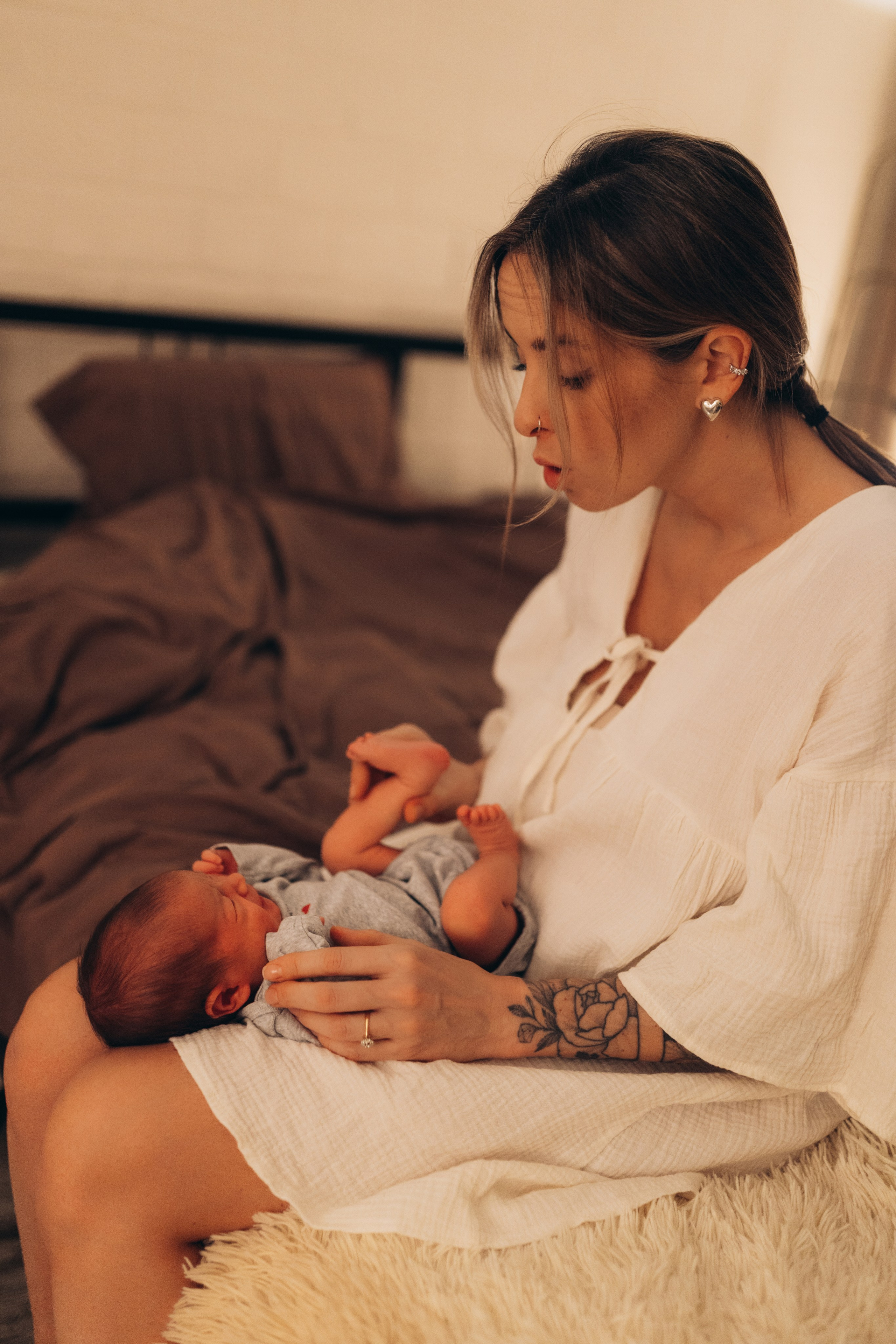 Мира. Фотограф новорожденных Серпухов, Протвино, Москва I Марина Бурмистрова