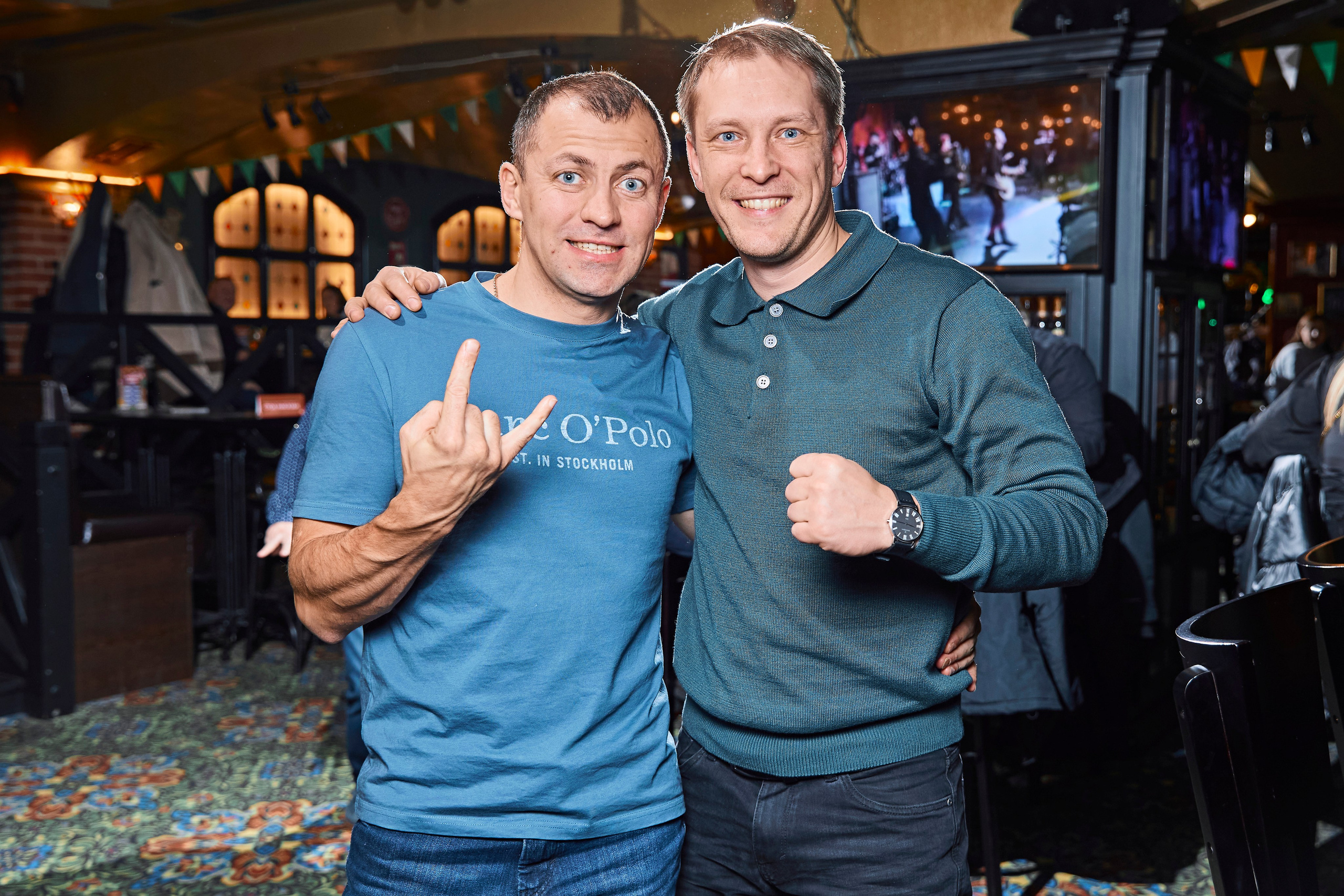 Новогодние выходные в Harat’s pub. Фотограф Александра Иванова