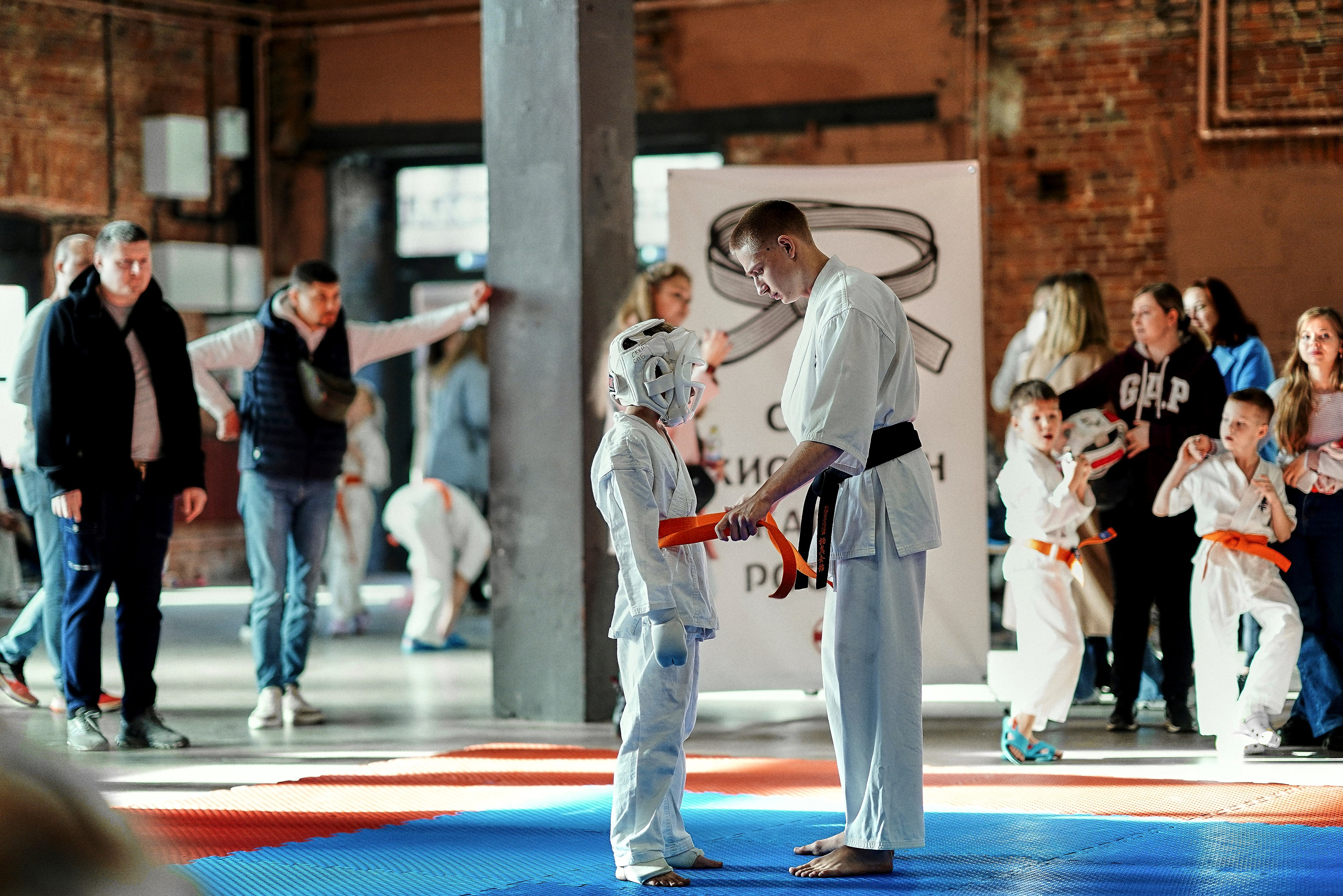 Репортаж детских соревнований киокушин каратэ. Репортажный фотограф Ирина Курманаева