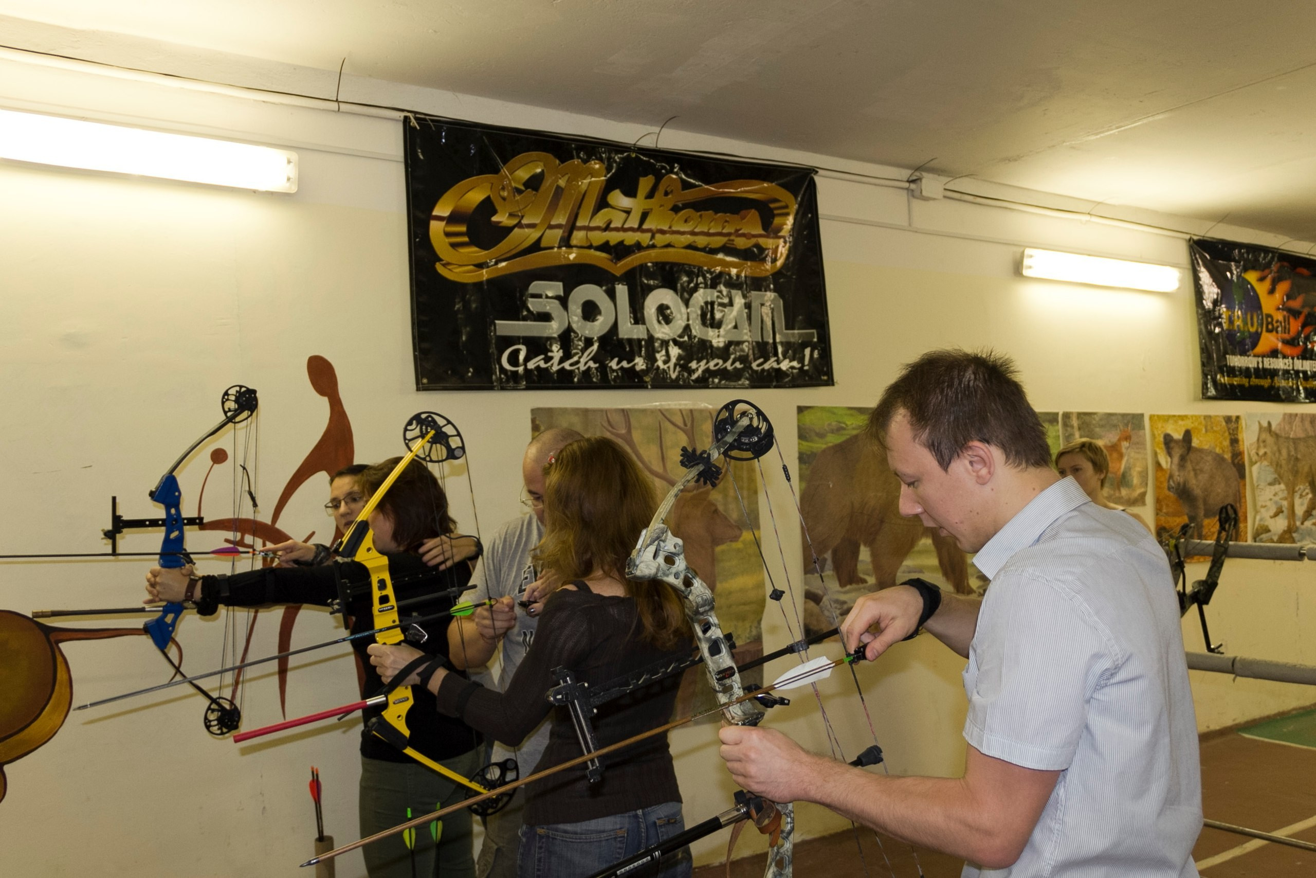 Мастер-класс по стрельбе из луков и арбалетов | 04.09.2016. Галерея Фантим