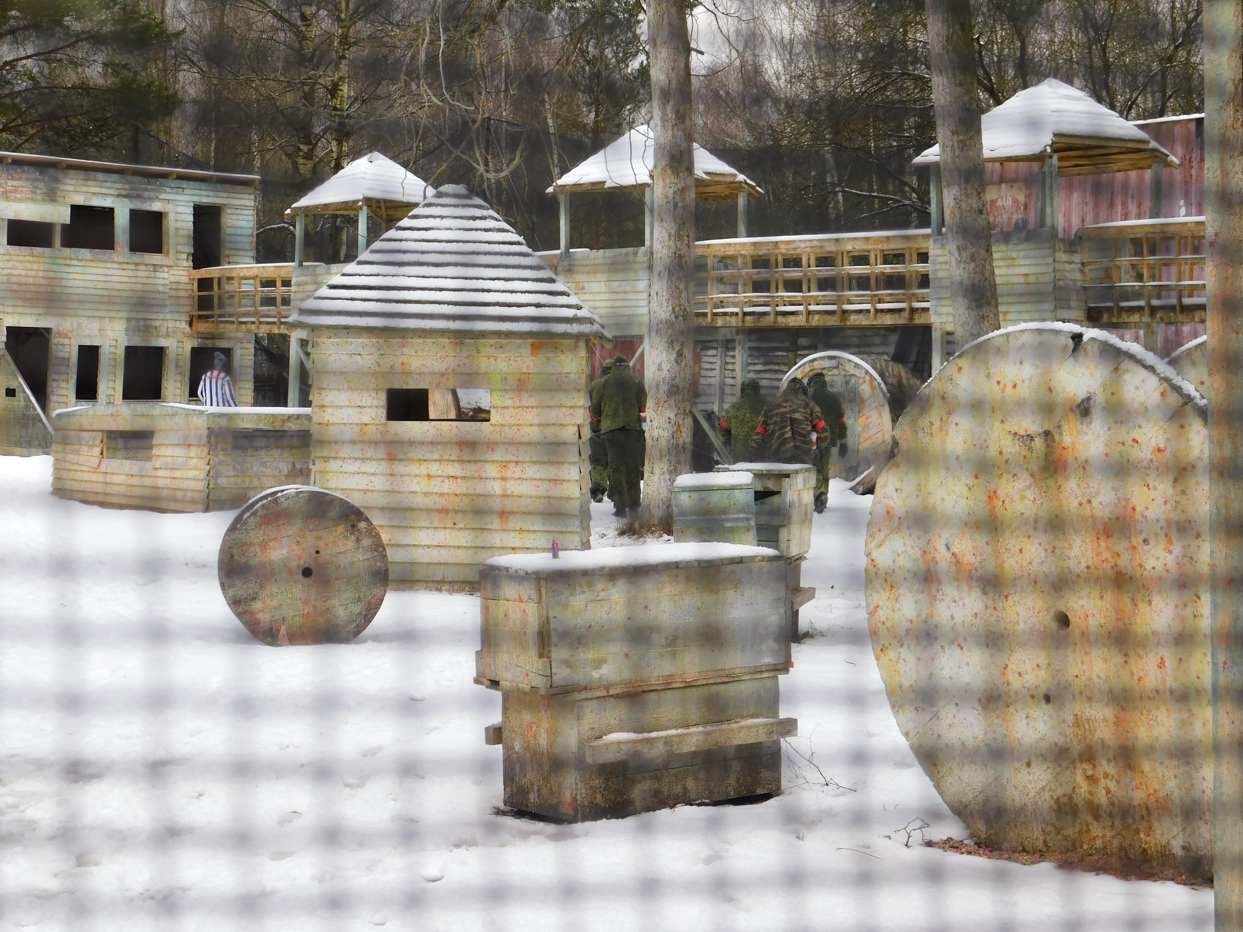 Пейнтбол + шашлычки | 23.02.2020. Галерея Фантим