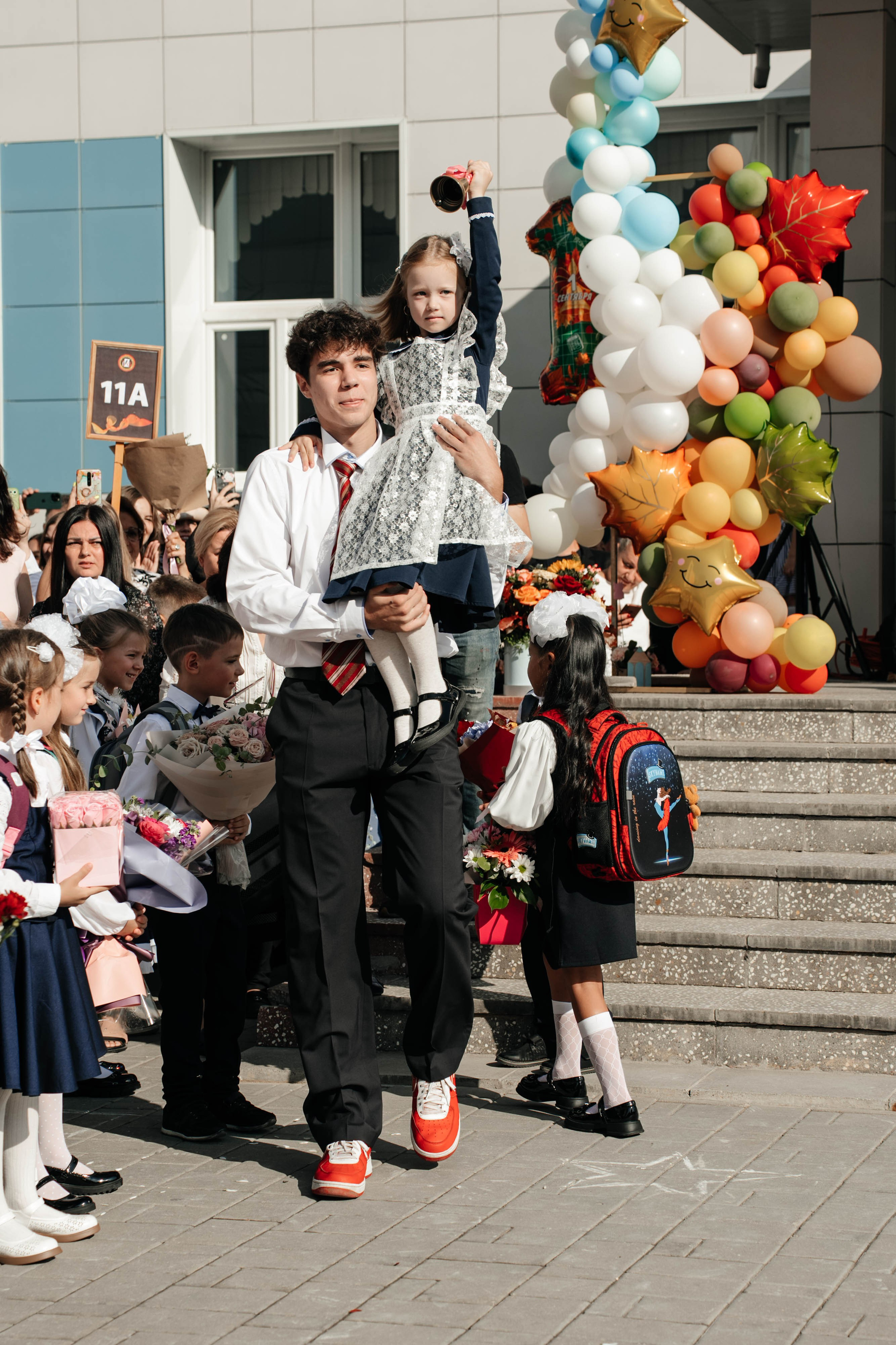 1 сентября, 1-й класс. Свадебный фотограф Москва Александра Аверкова