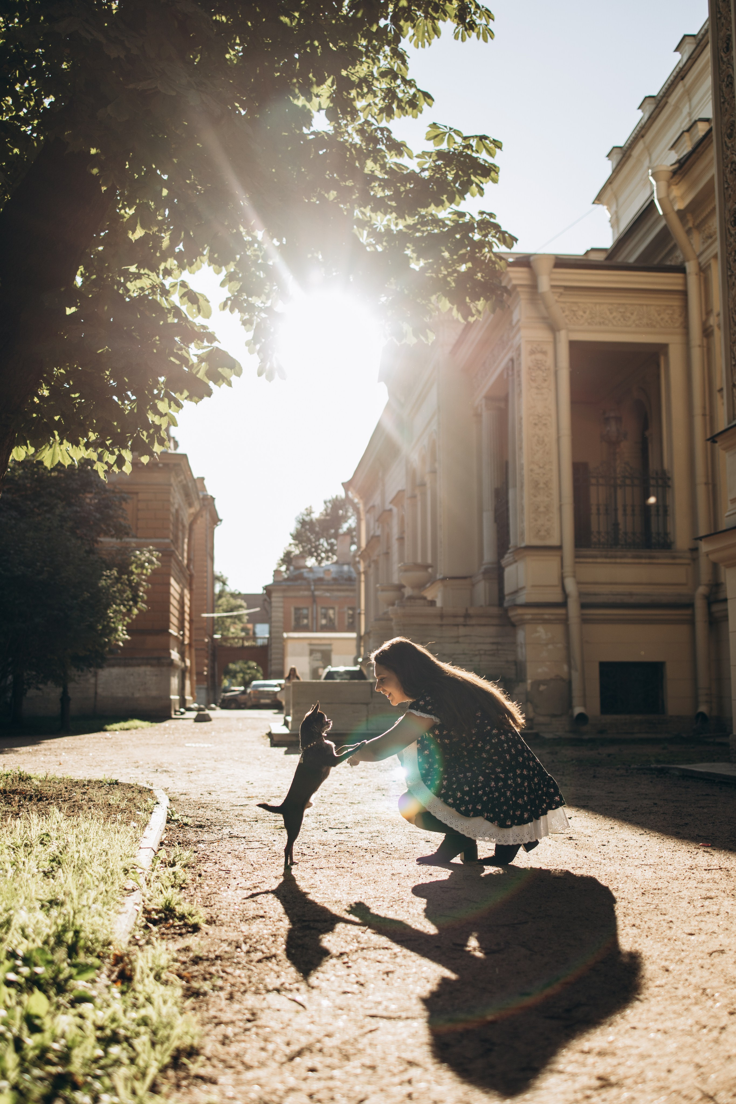 Даша и ее мальчики. Фотограф — Анималист | Санкт-Петербург