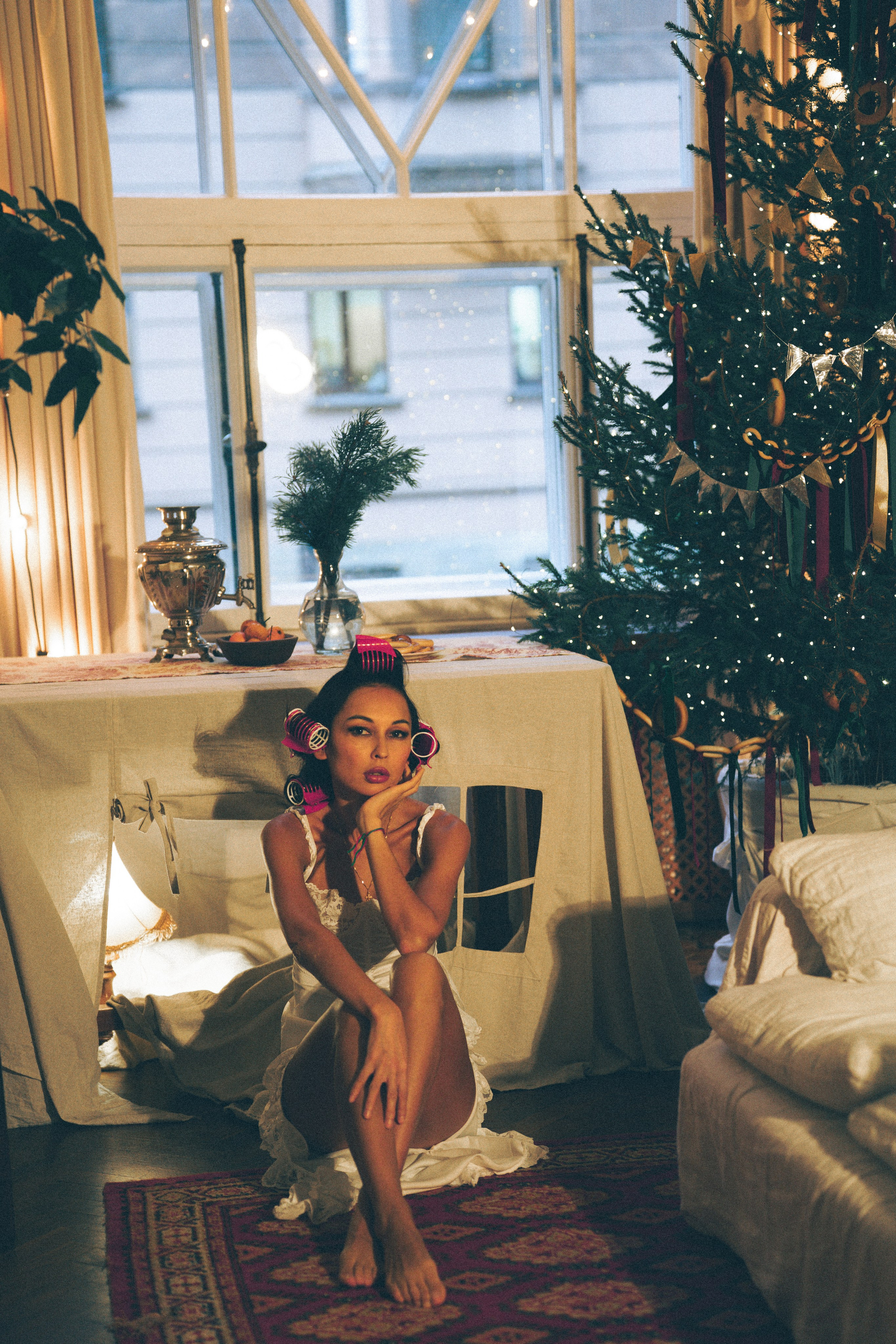 ФОТОСЕСИИЯ К НОВОМУ ГОДУ В АТМОСФЕРНОЙ СТУДИИВ ЦЕНТРЕ ПИТЕРАИ ВИНТАЖНЫЙ ОБРАЗ. Профессиональный фотограф, Санкт-Петербург — Виктория Богомолова