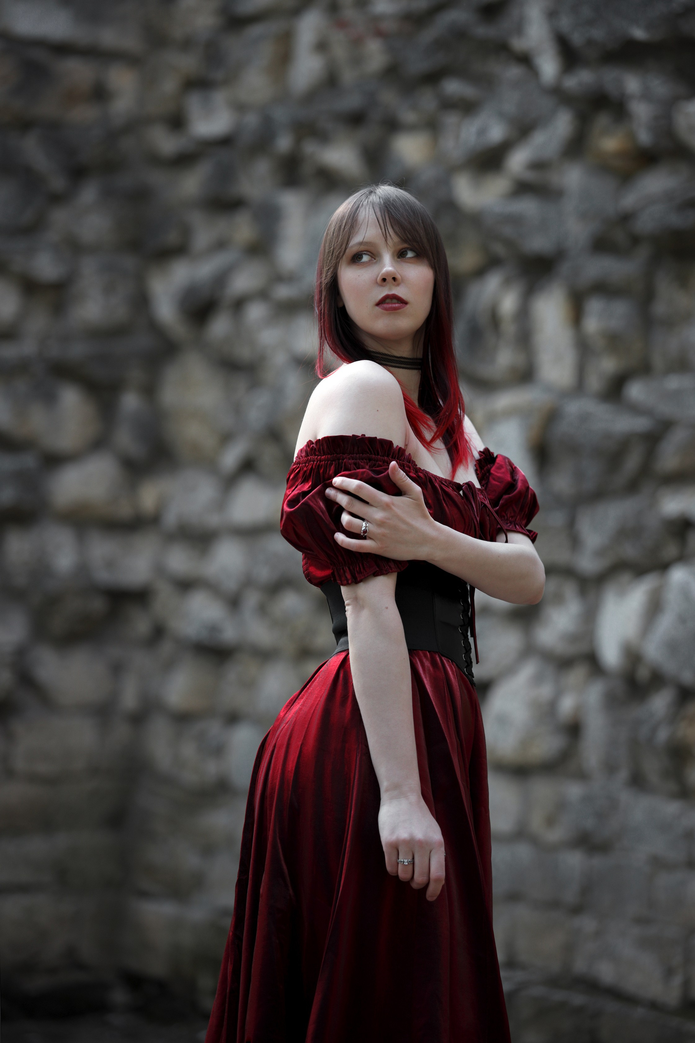 Jungfrau in Rot. Арт-фотограф. Coffelisk