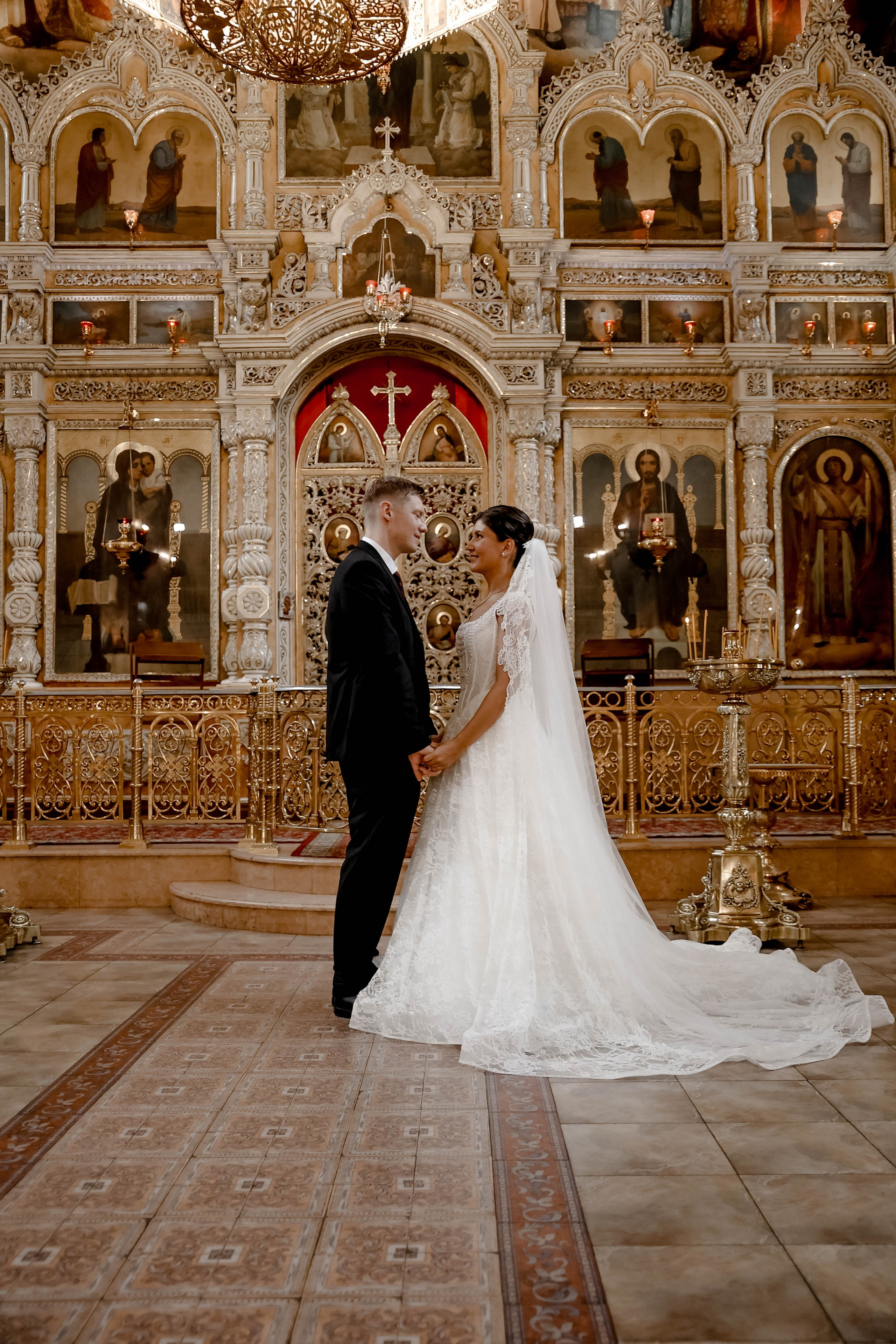 Иван и Дарья в храме Всех Святых. Фотограф в Москве и любой точке земного шара Алёна Вялова (Чулкова)