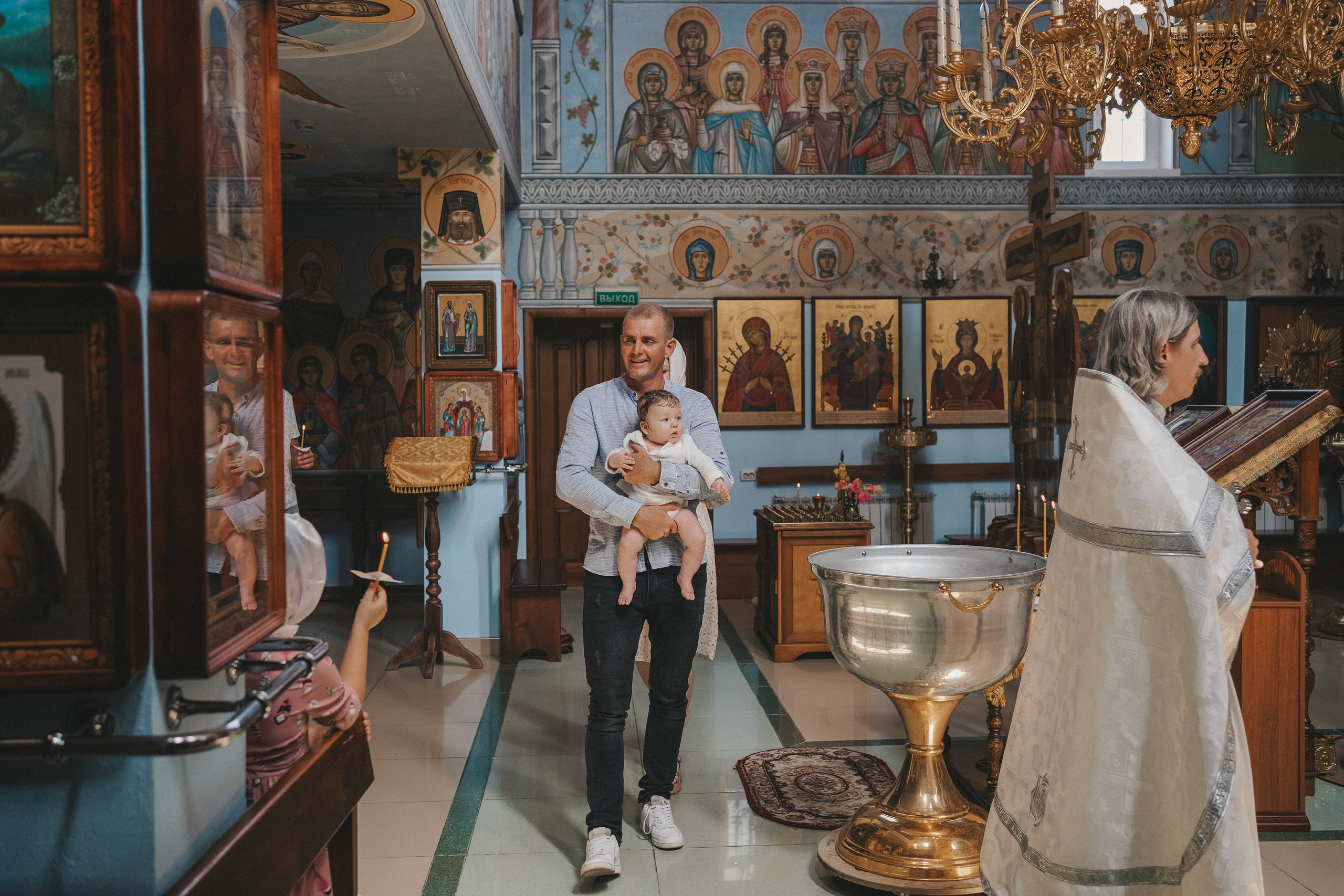 Таинство крещения. Семейный фотограф в Тольятти Екатерина Невзорова