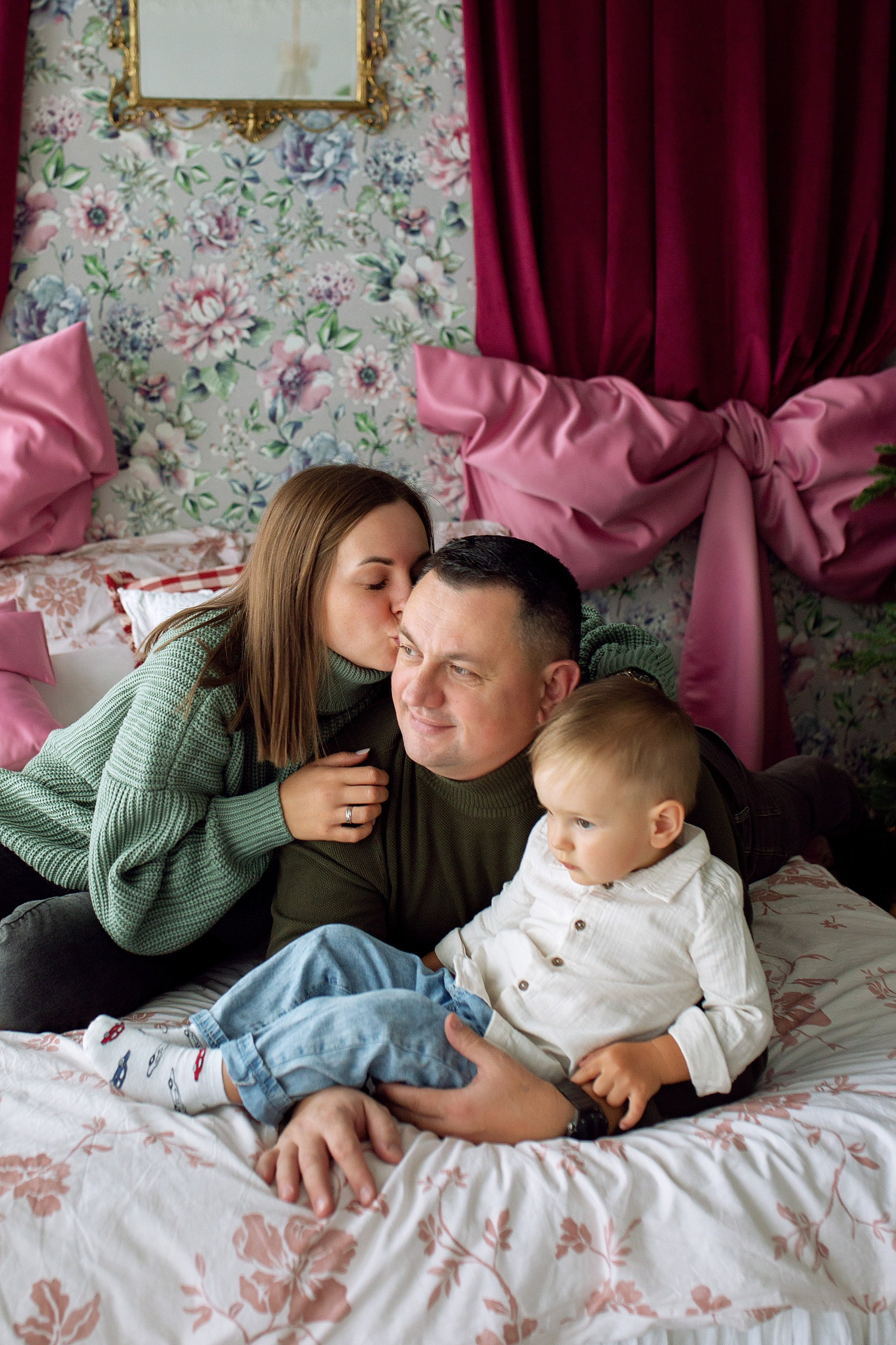 РОМА новогодняя фотосессия. Фотограф новорожденных Оксана Полевская