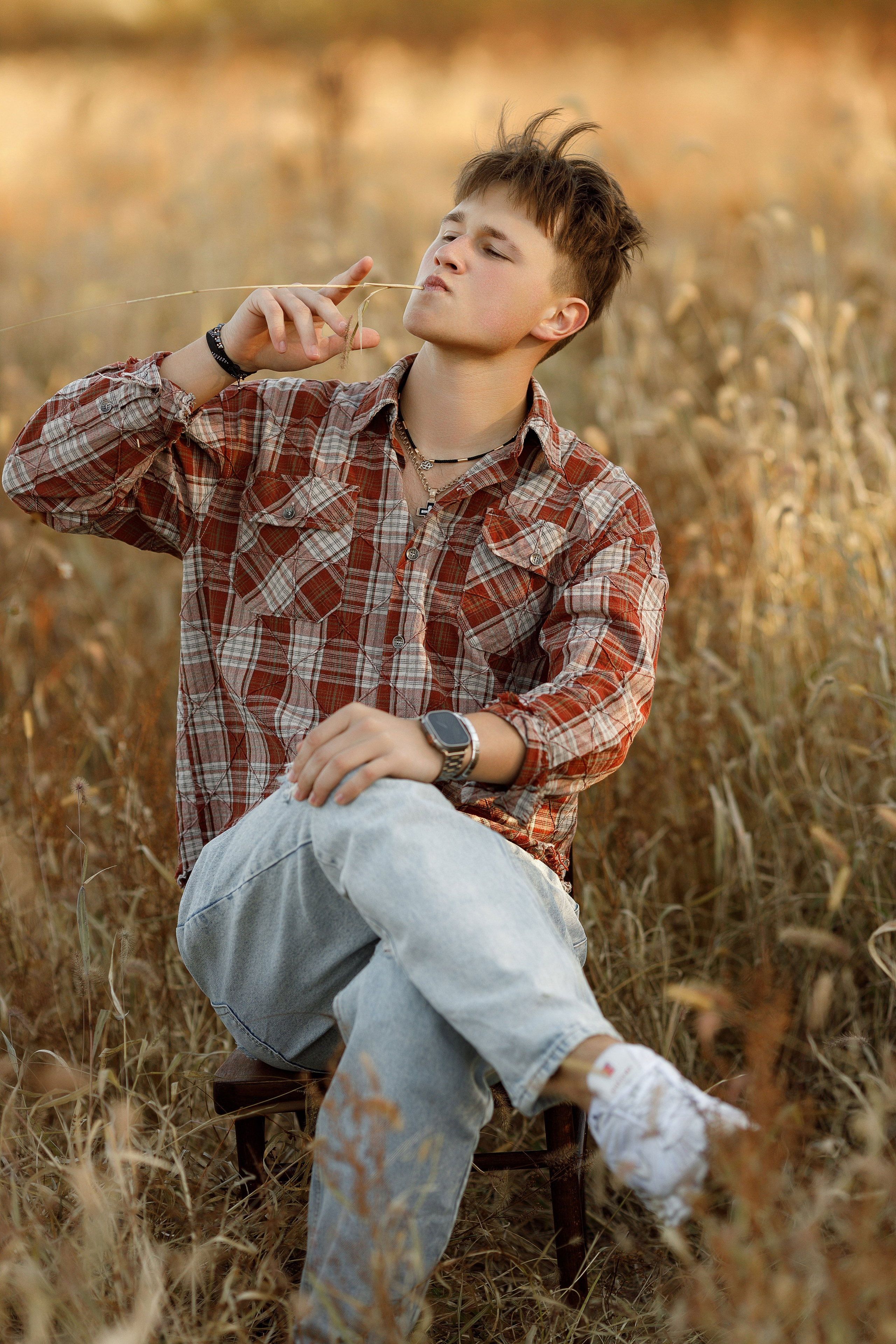 Осень 11 класс (съемка в поле). Photoalbum-vl.ru