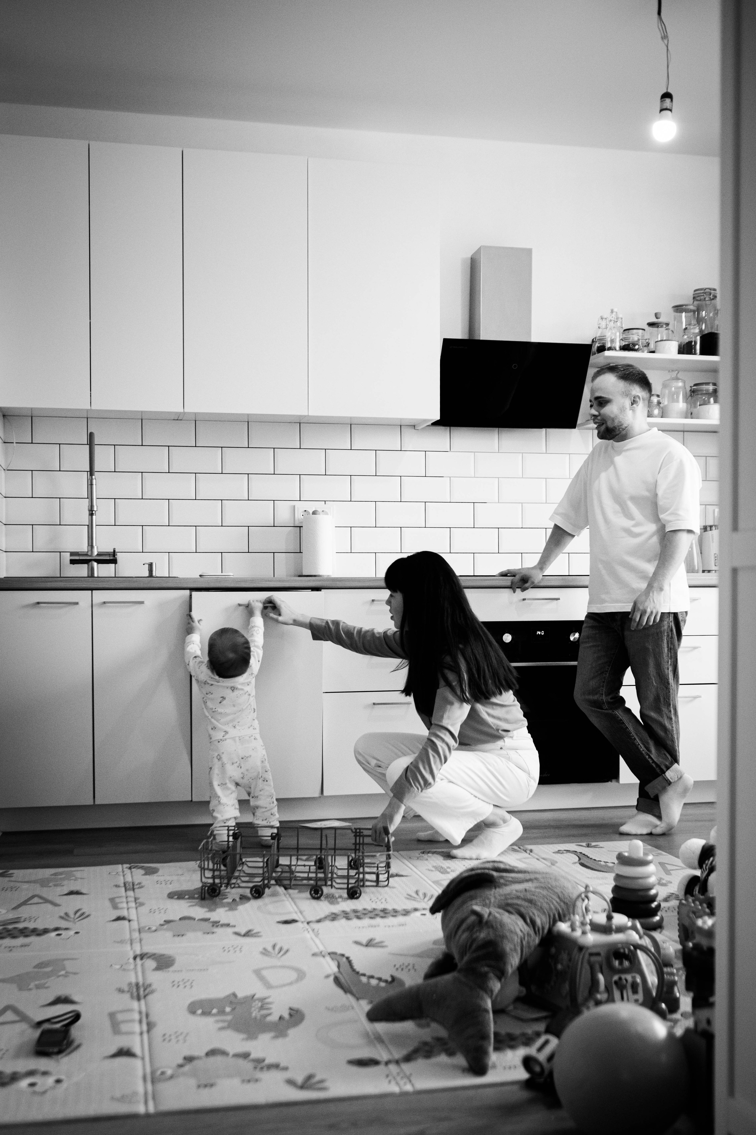 Наташа, Максим и Мишенька. Семейный фотограф в Санкт-Петербурге Дарья Косянчук