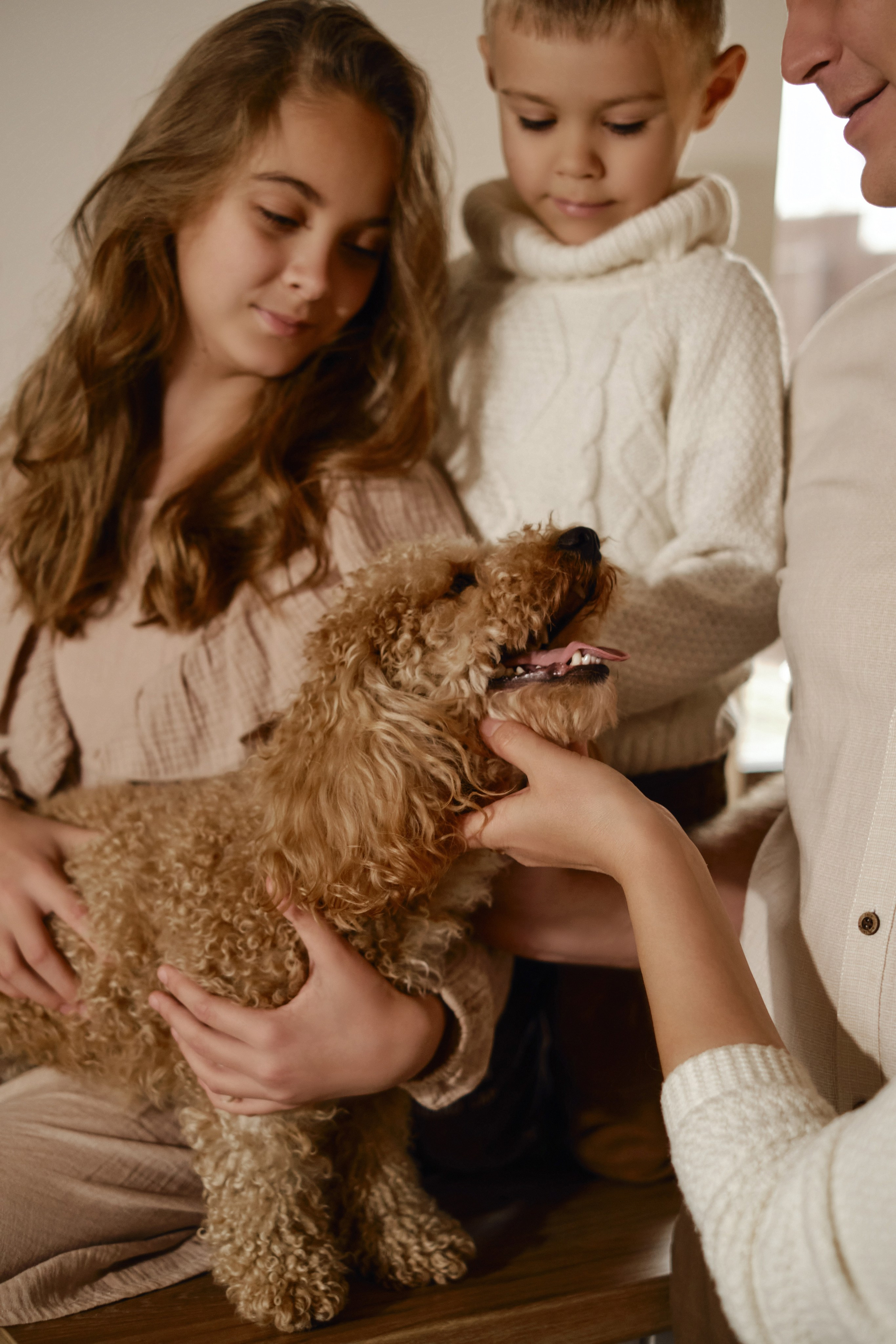 Семейная новогодняя фотосессия в фото-доме. Свадебный фотограф Челябинск Кристина Кулецкая