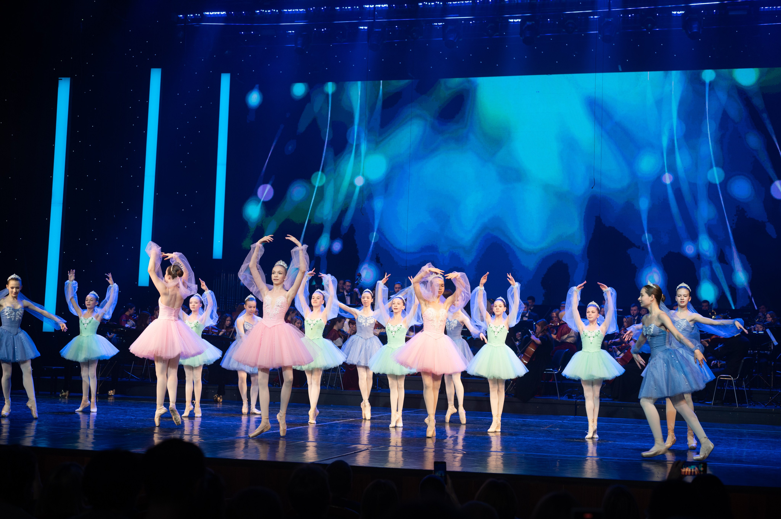 Отчетный концерт ДШИ «Гармония» «Зимняя гармония». Фотограф новорожденных, семейный детский в Тюмени Татьяна Морозова