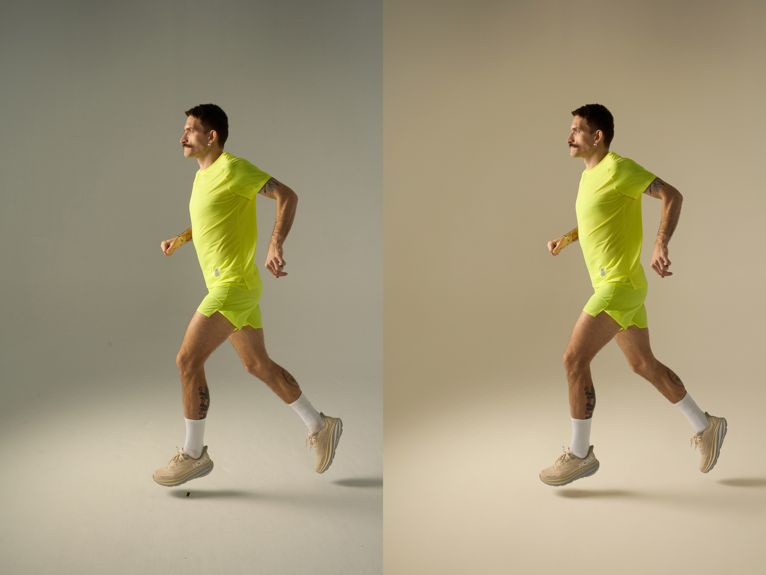 Для рекламы спортивной одежды и питания