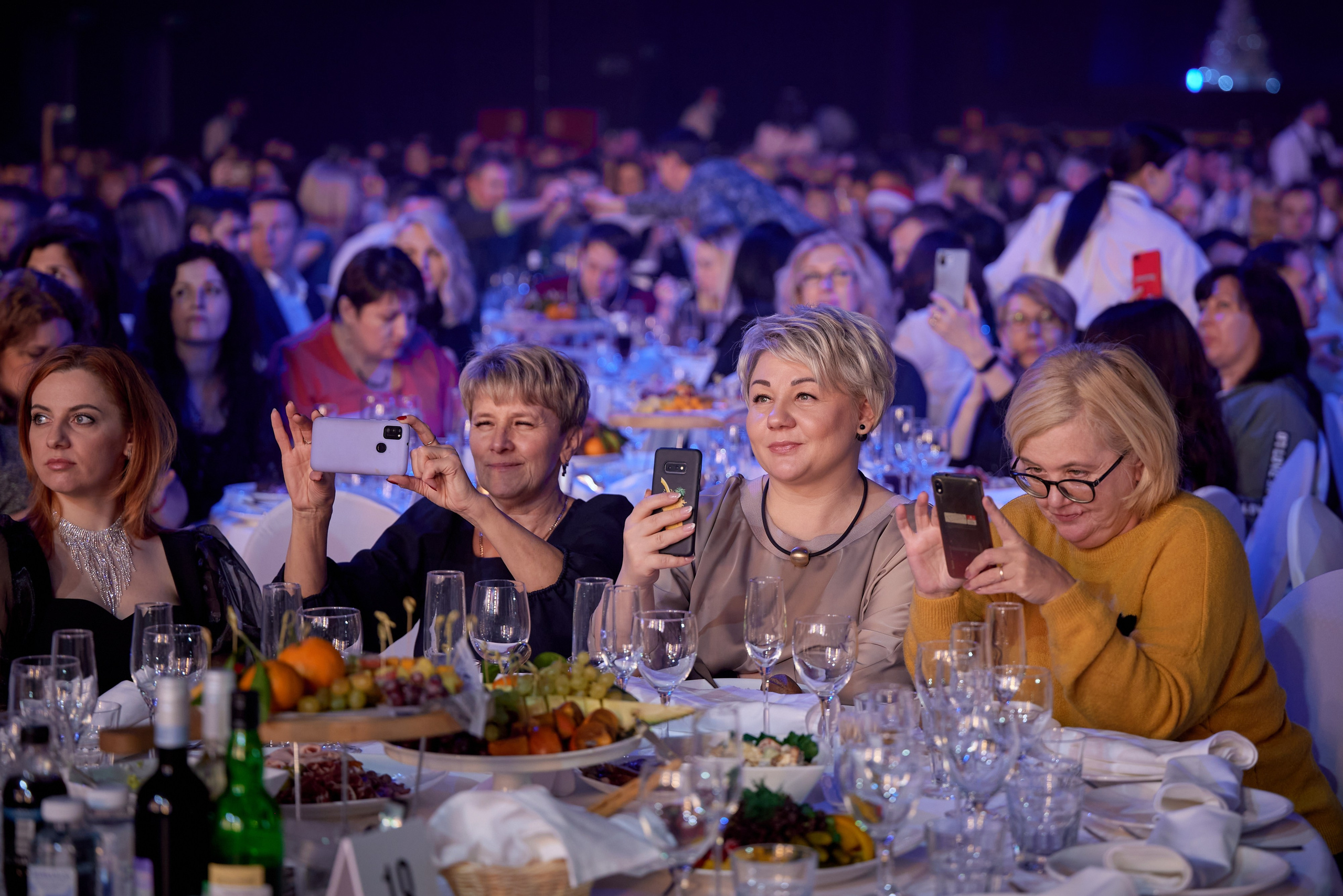 Репортажная фотосъёмка новогоднего корпоратива Банка СМП. Репортажный фотограф в Москве, Сергей Торунов