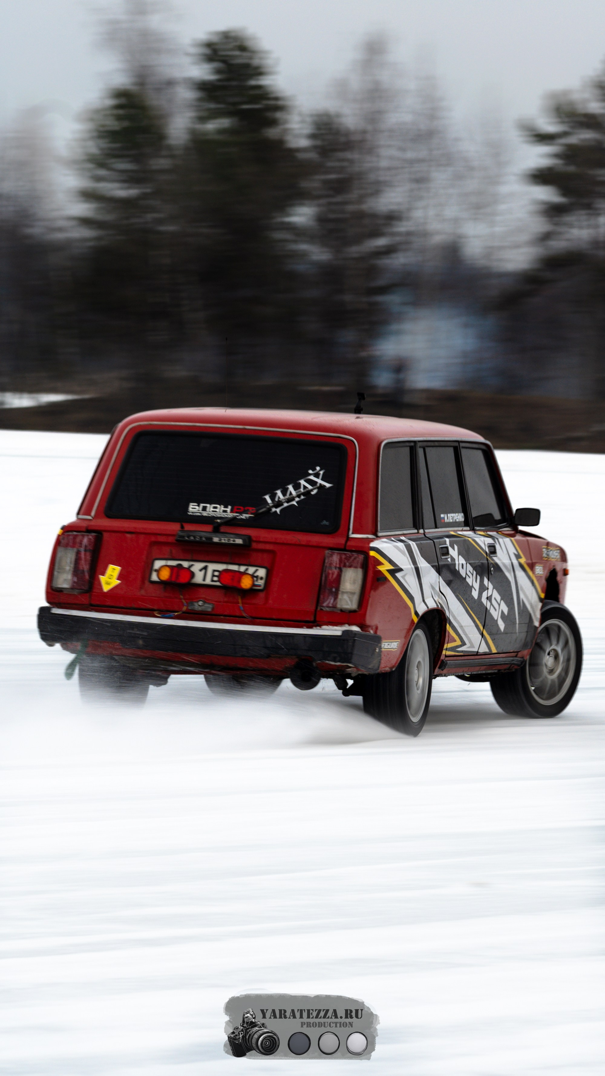 Тренировочный день на ледовой трассе. Yaratezza production