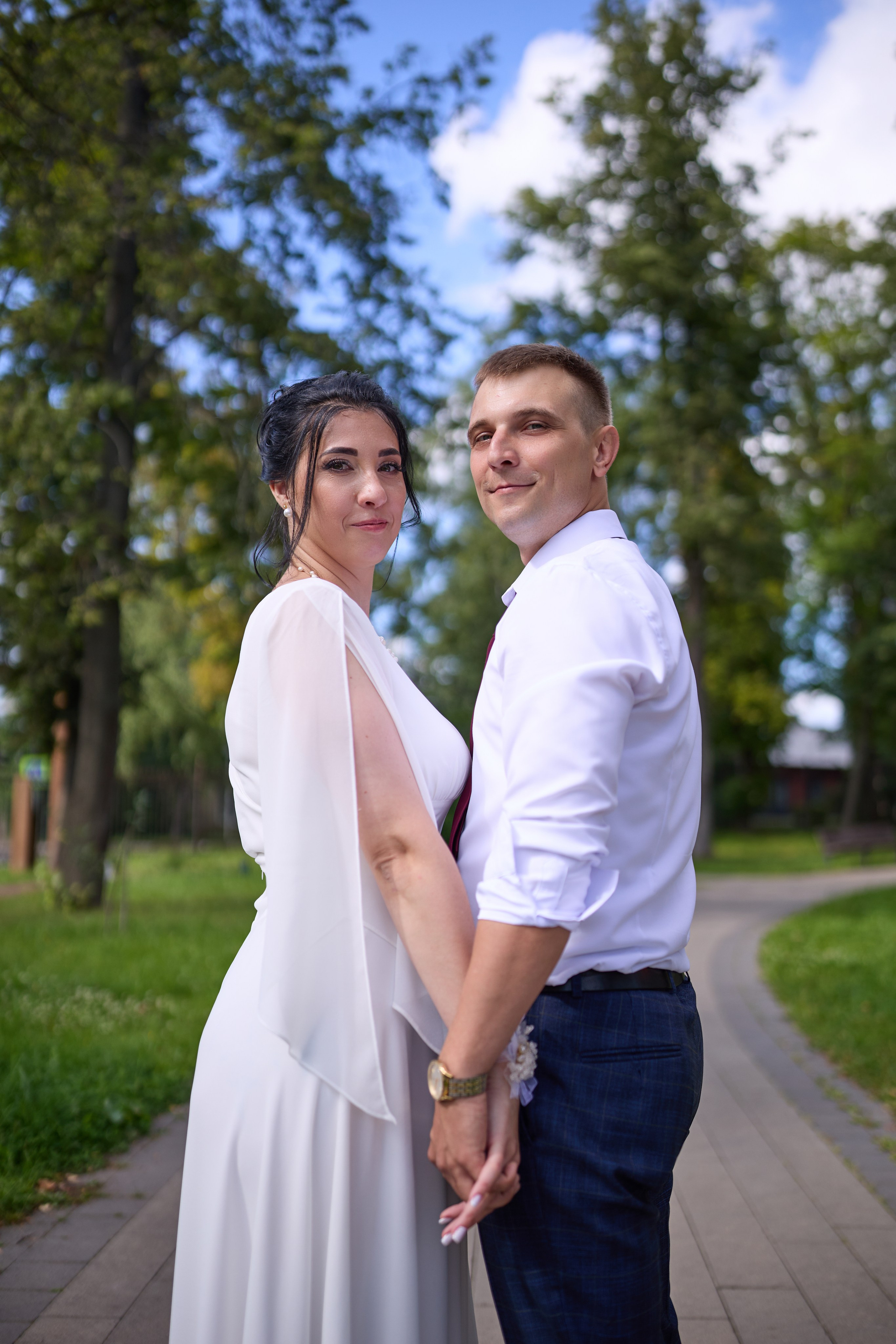Свадьба Парк Олега Степанова 26г. Съемка и продажа фото в Серпухове и Москве. Свадьбы, семьи, мероприятия