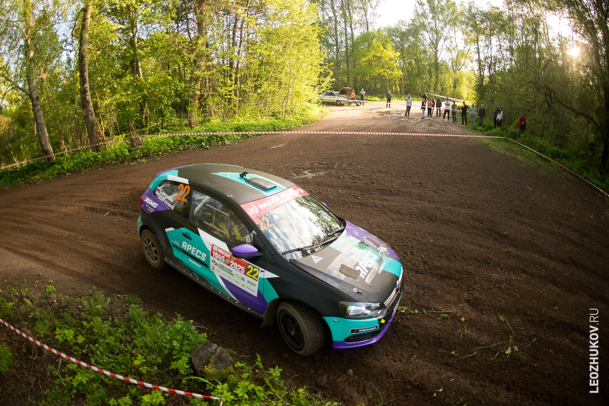 Rally Pushkinskie gory 2025. Sports photographer Leonid Zhukov