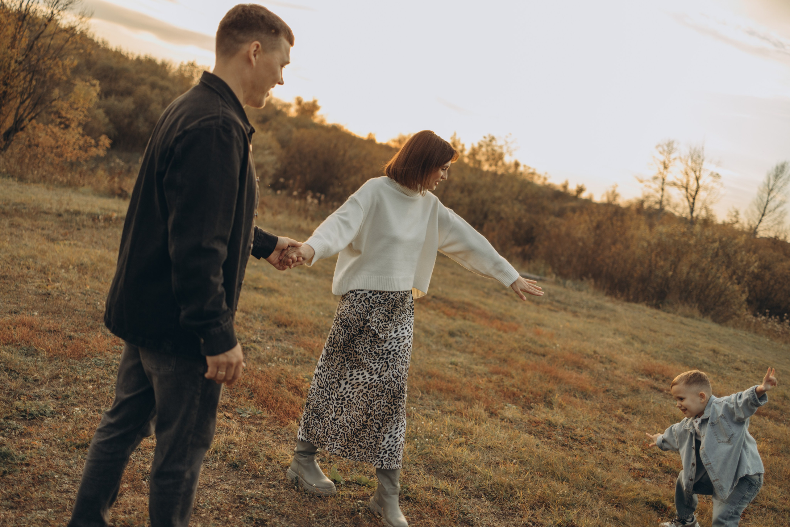 Сентябрьский вечер. Семейный и детский фотограф в Тюмени Вика Алленова