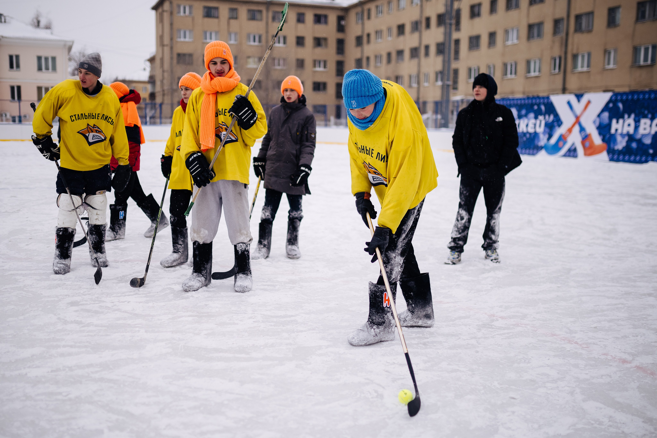Хоккей на валенках // 22.02.25. Денис Прохоров Фотограф в г. Магнитогорск