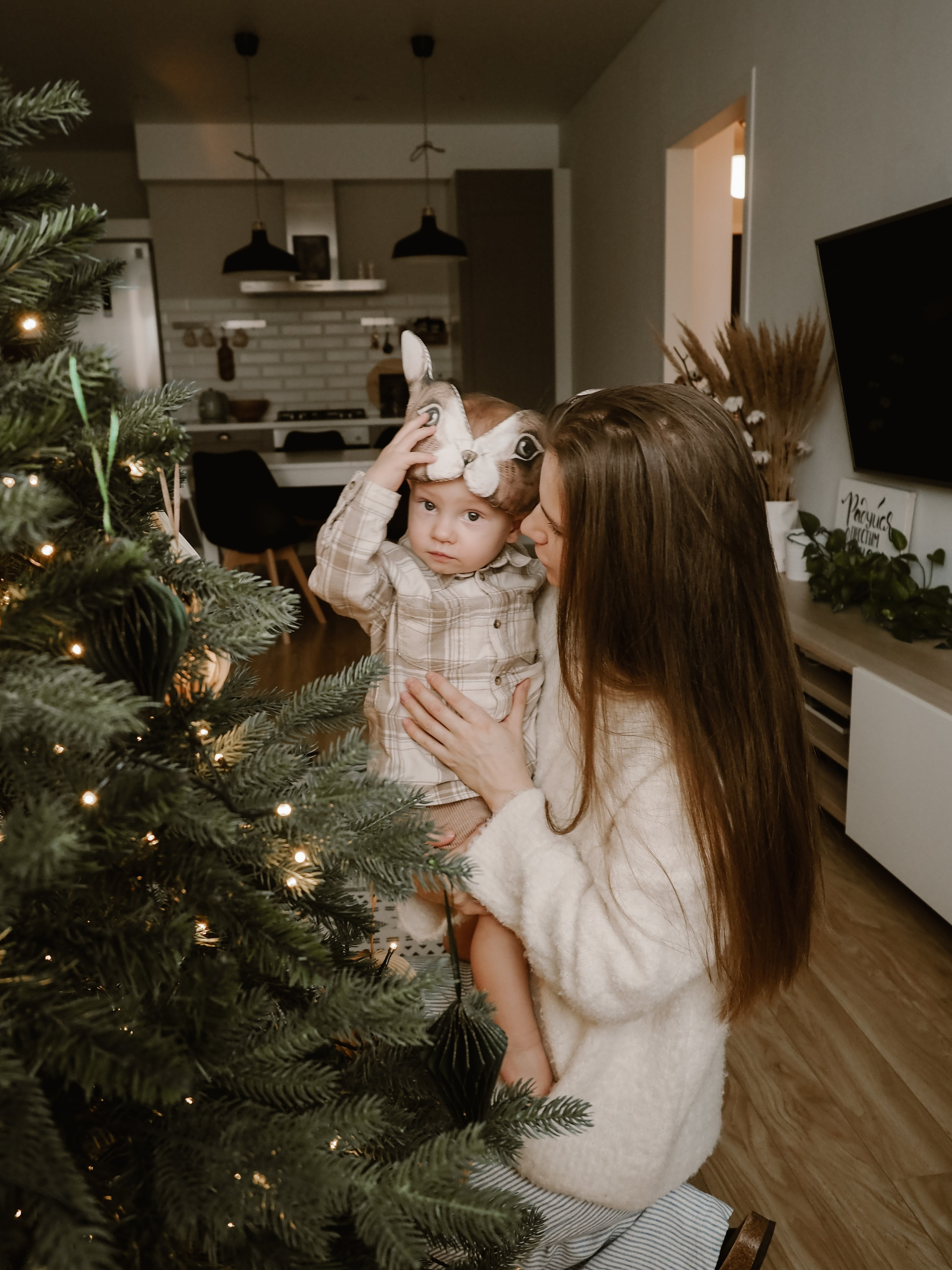 Новый год дома. Фотограф Рязань. Семейный Свадебный фотограф