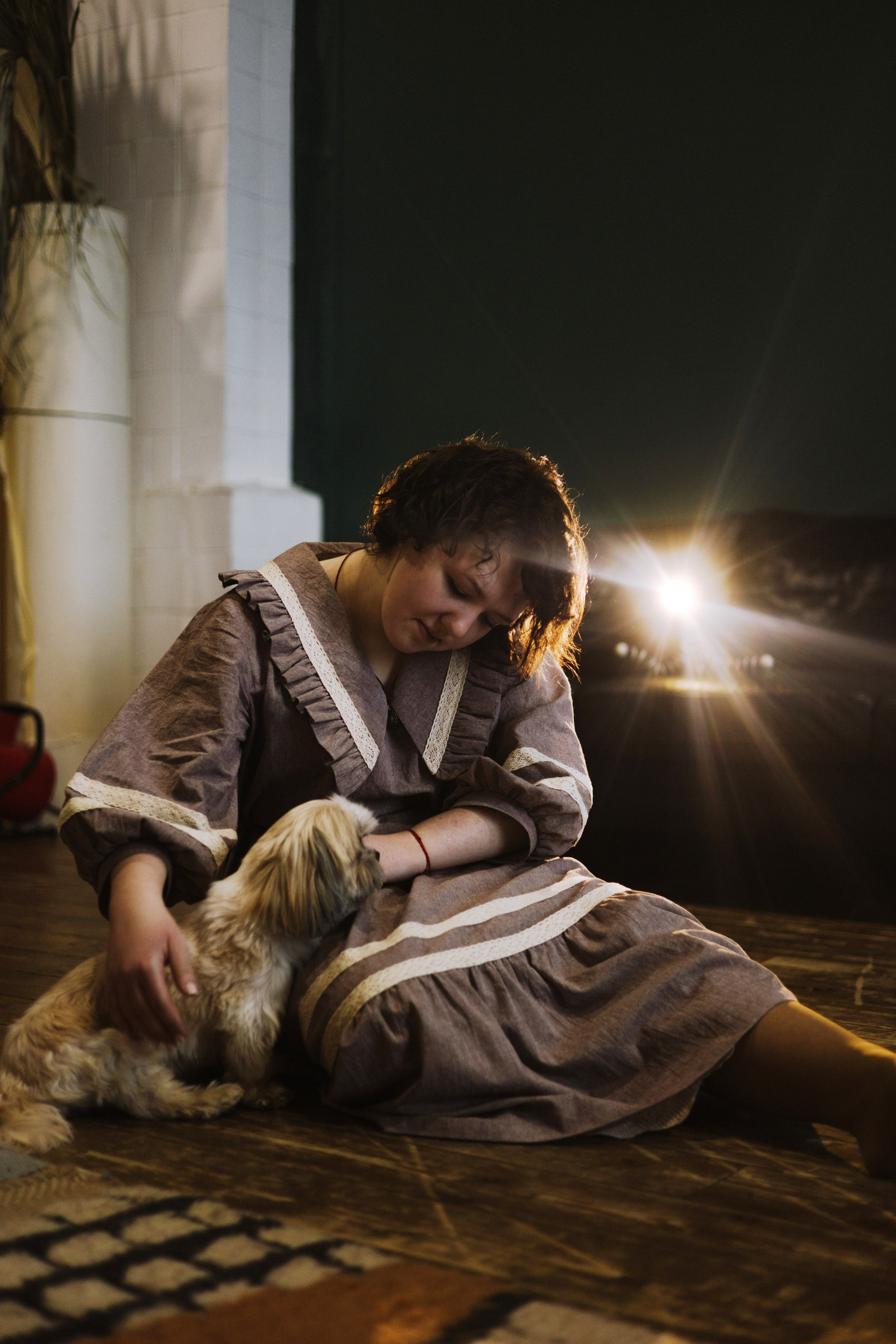 Ирина и Винни. Фотограф-анималист Богданова Полина